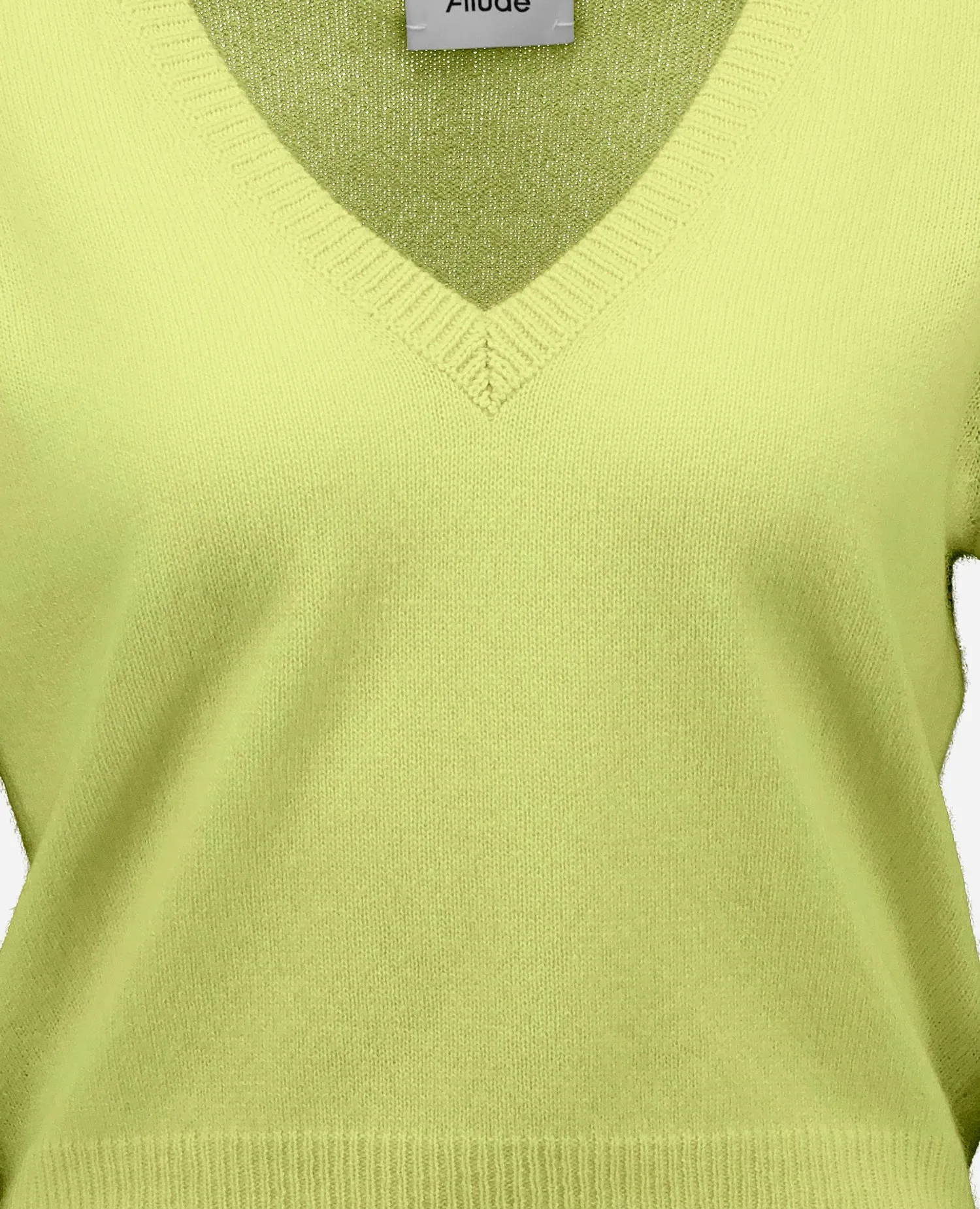 Cashmere Pullover in Gelb sold by Allude product image thumbnail 4