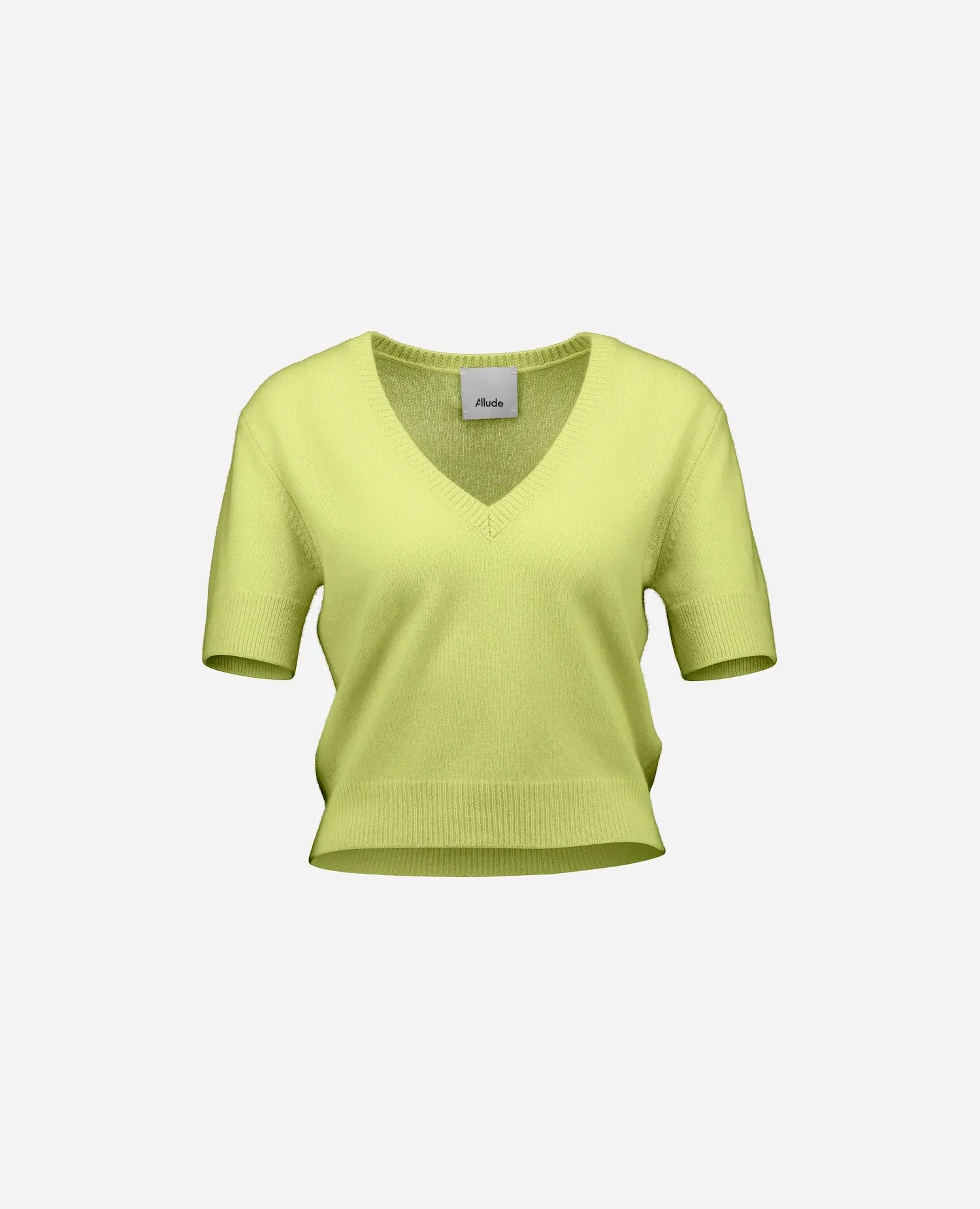 Cashmere Pullover in Gelb sold by Allude