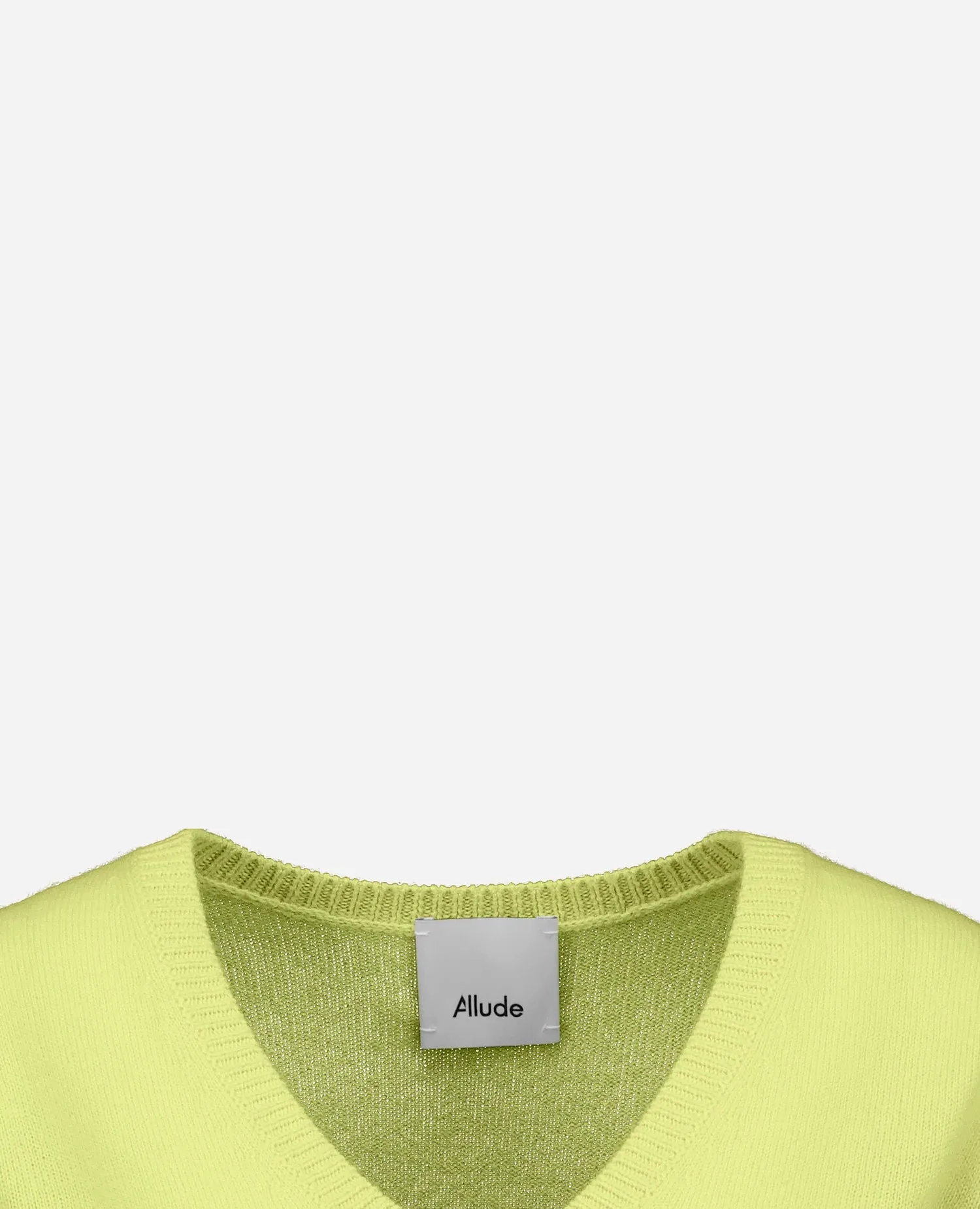 Cashmere Pullover in Gelb sold by Allude product image thumbnail 3