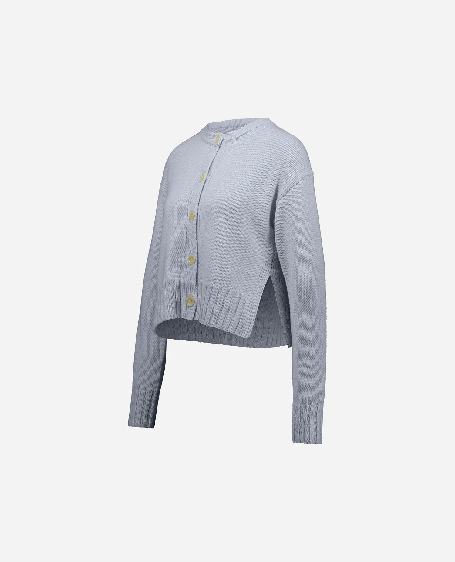 Woll-Mischung Strickjacke in Blau sold by Allude product image thumbnail 3
