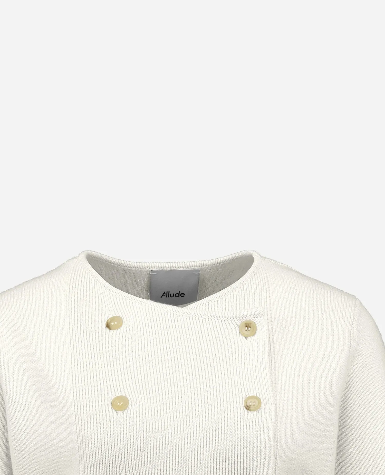 Woll-Mischung Jacket in Weiß sold by Allude product image thumbnail 3