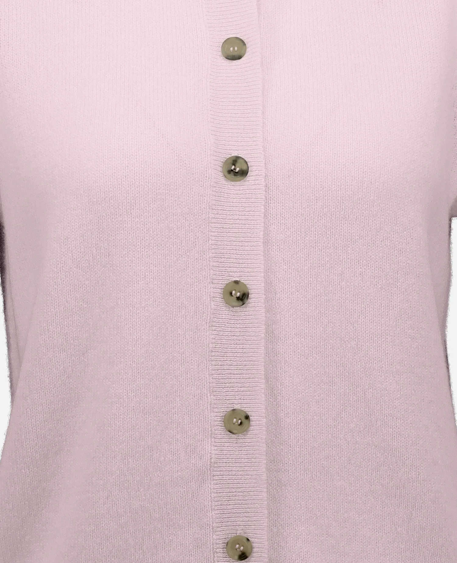 Cashmere Strickjacke in Rose sold by Allude product image thumbnail 4