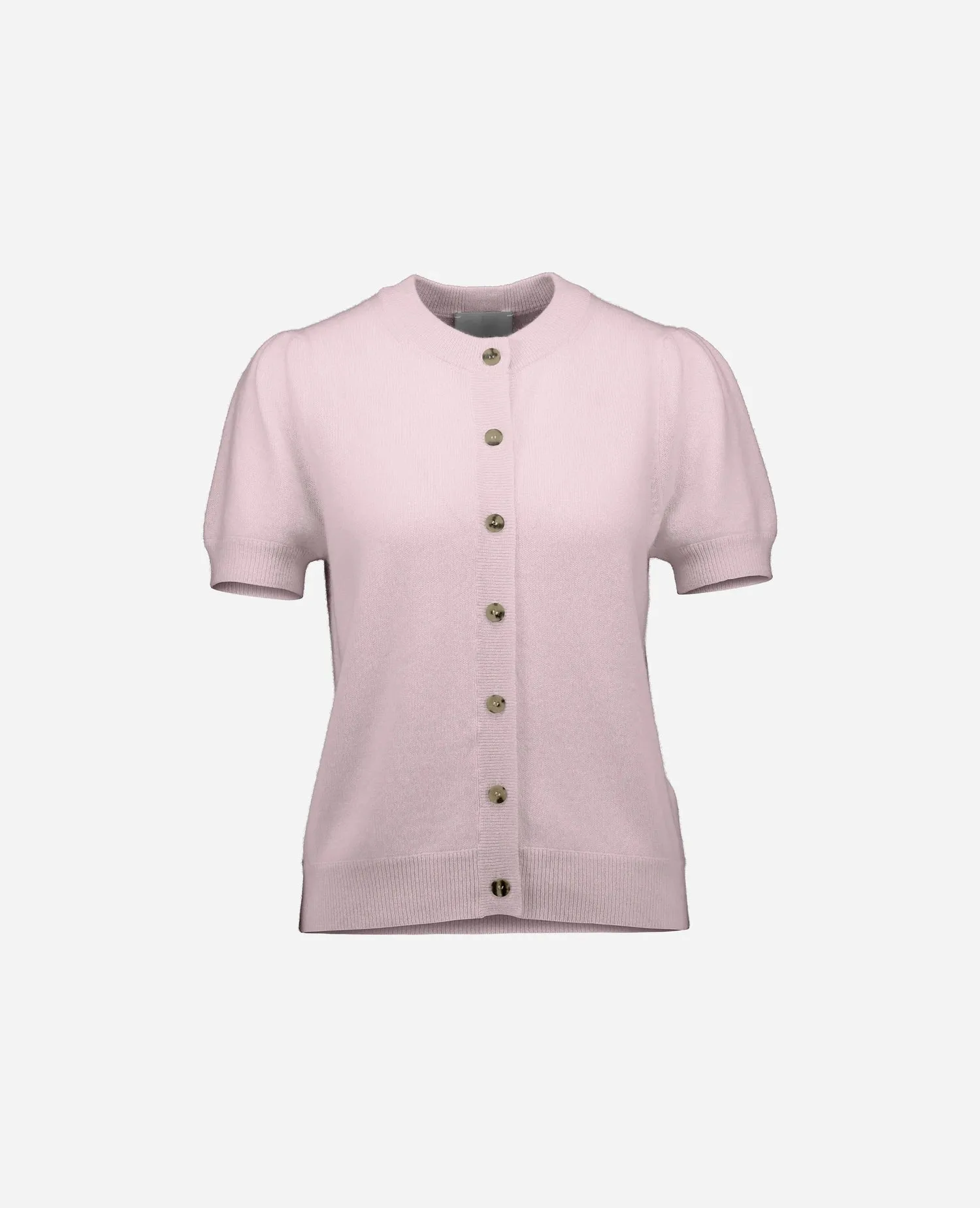 Cashmere Strickjacke in Rose sold by Allude