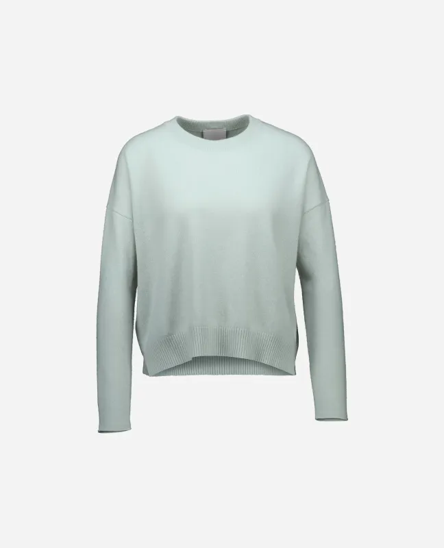 Cashmere Pullover in Grün sold by Allude