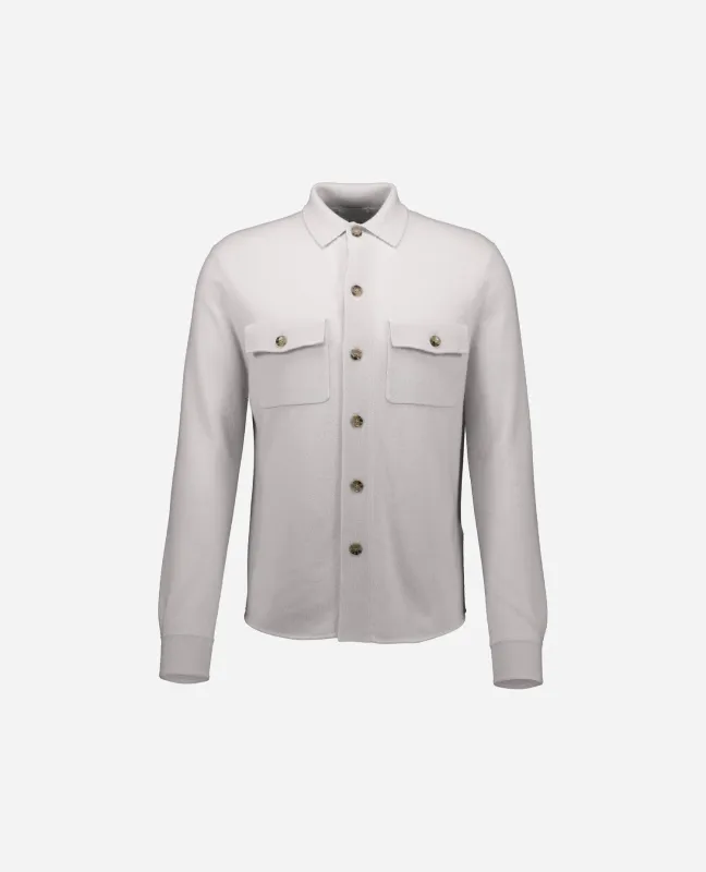 Woll-Mischung Pullover in Grau sold by Allude