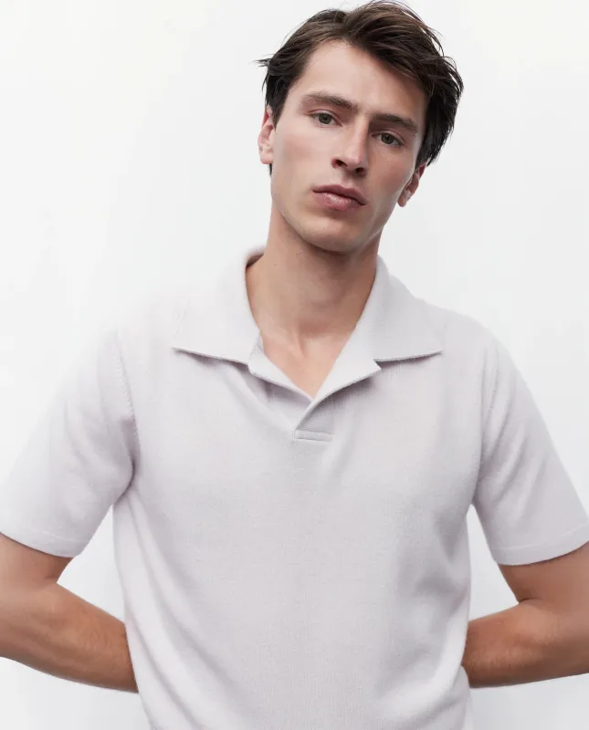 Woll-Mischung Pullover in Grau sold by Allude