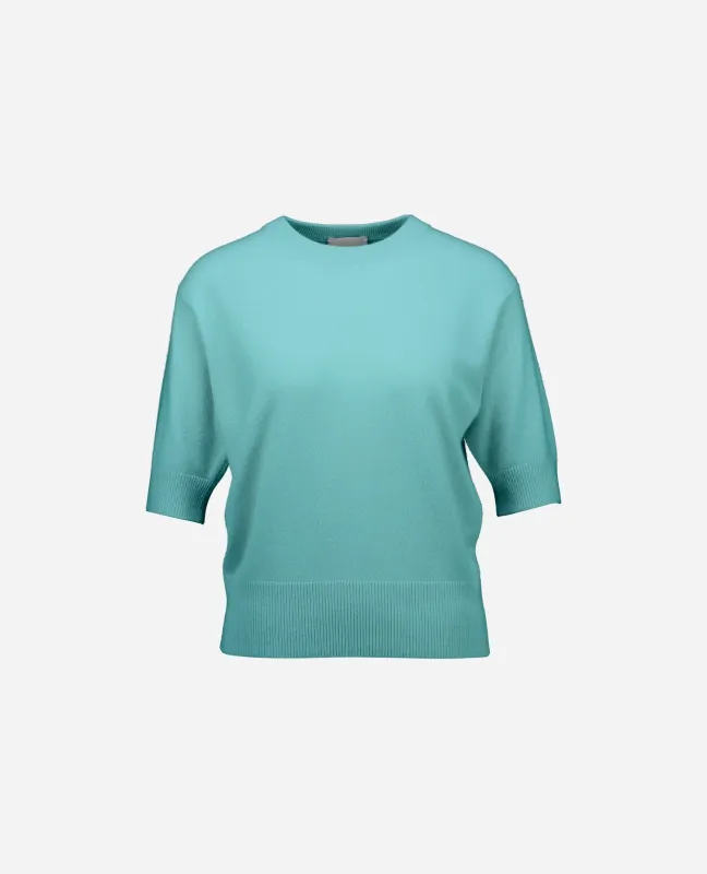 Cashmere Pullover in Grün sold by Allude