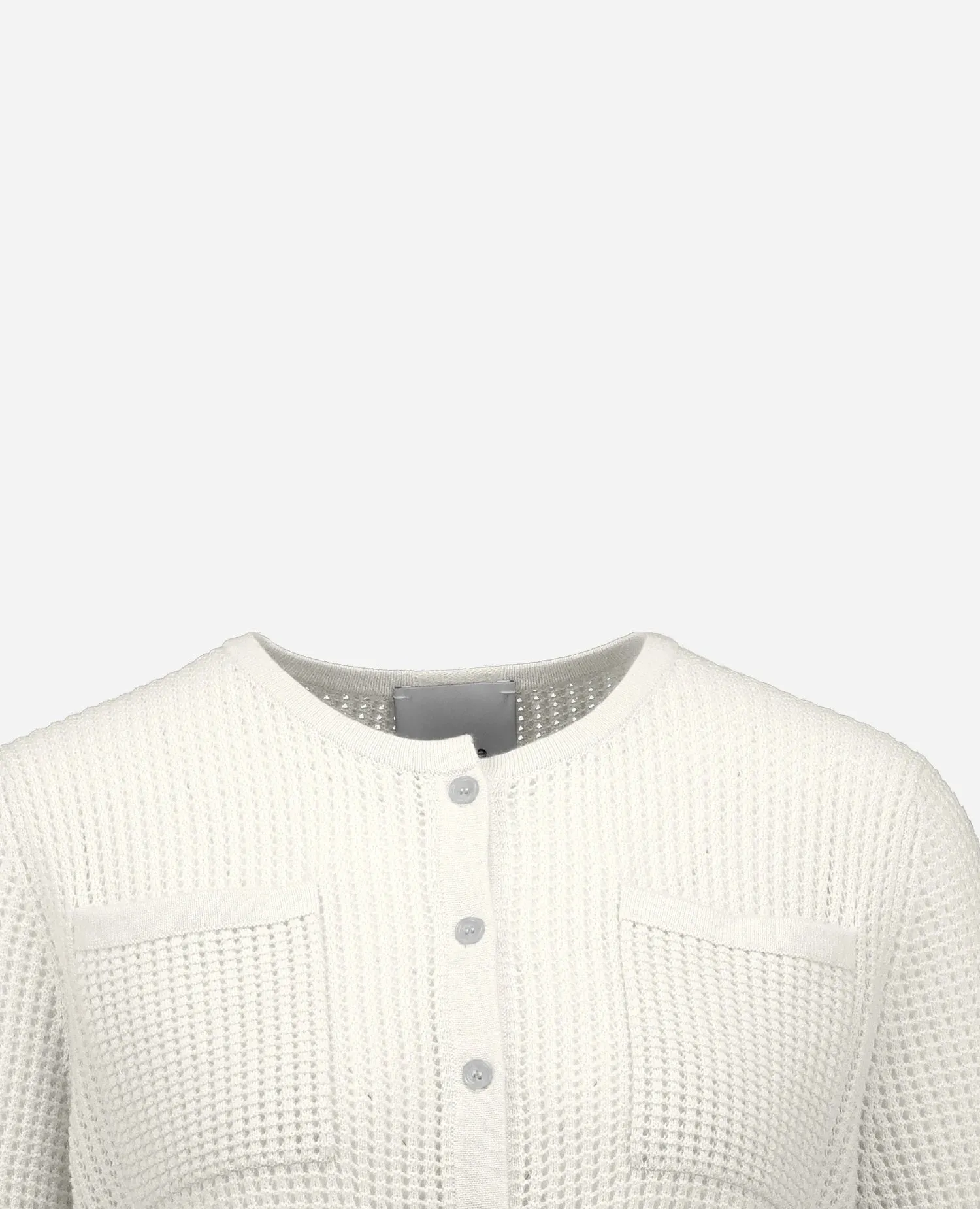 Woll-Mischung Strickjacke in Weiß sold by Allude product image thumbnail 3