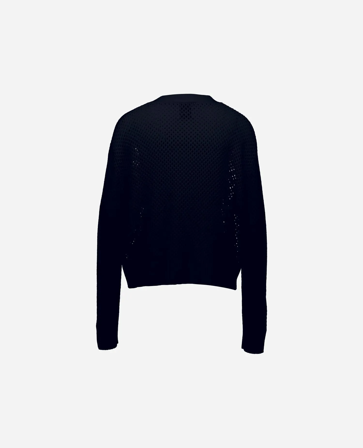 Woll-Mischung Strickjacke in Navy sold by Allude product image thumbnail 2