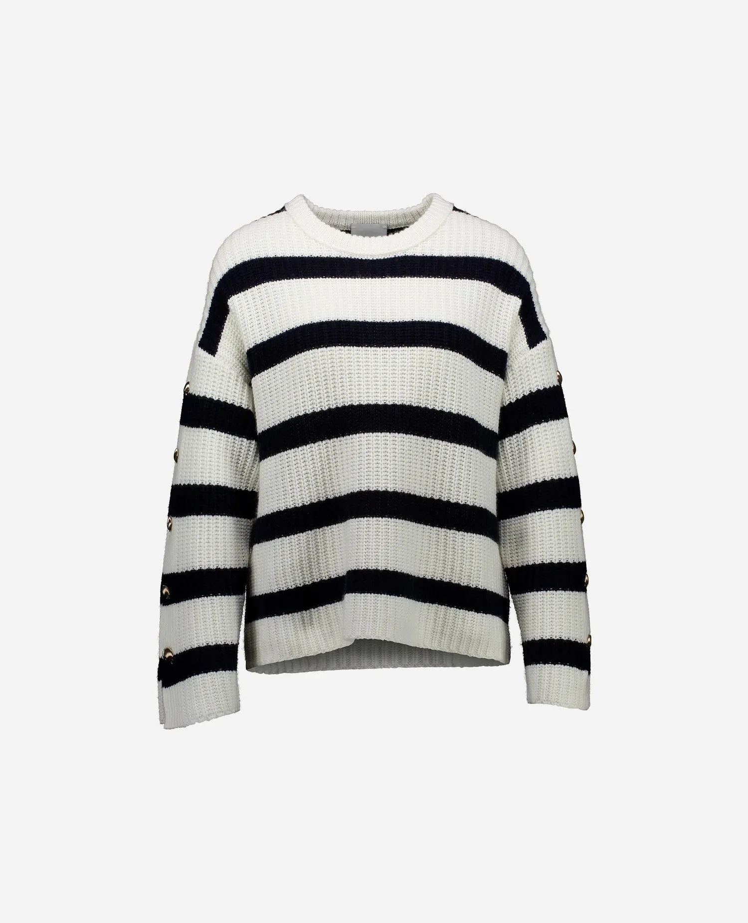 Baumwoll Mischung Pullover in Weiß sold by Allude