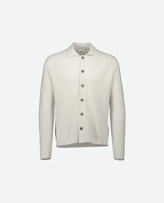 Baumwoll Mischung Pullover in Weiß made by Allude