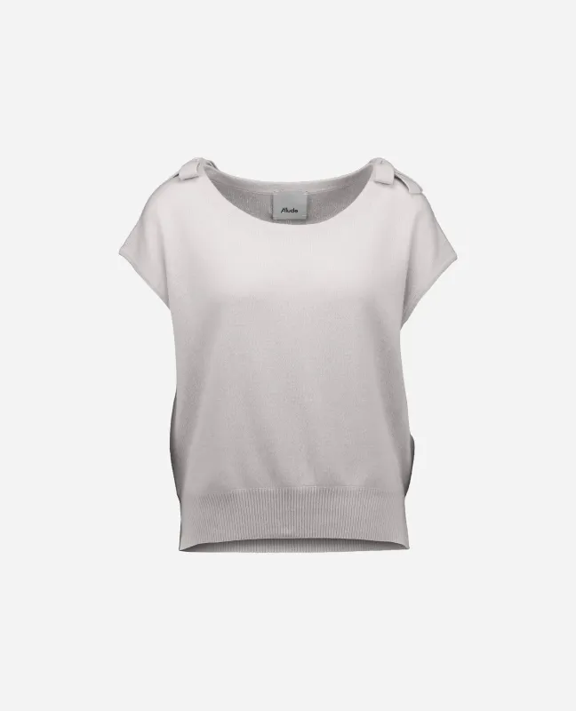 Cashmere Pullover in Grau sold by Allude