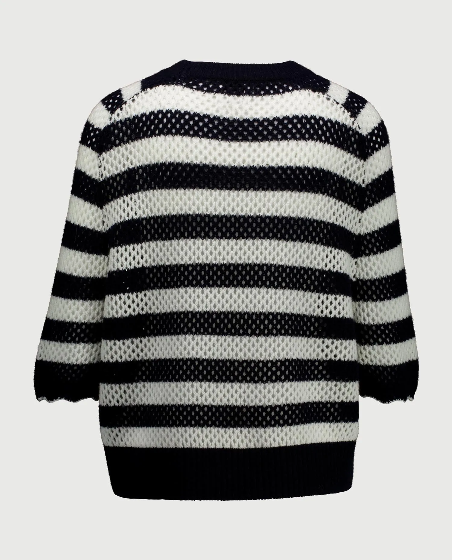 Woll-Mischung Pullover in Navy sold by Allude product image thumbnail 3