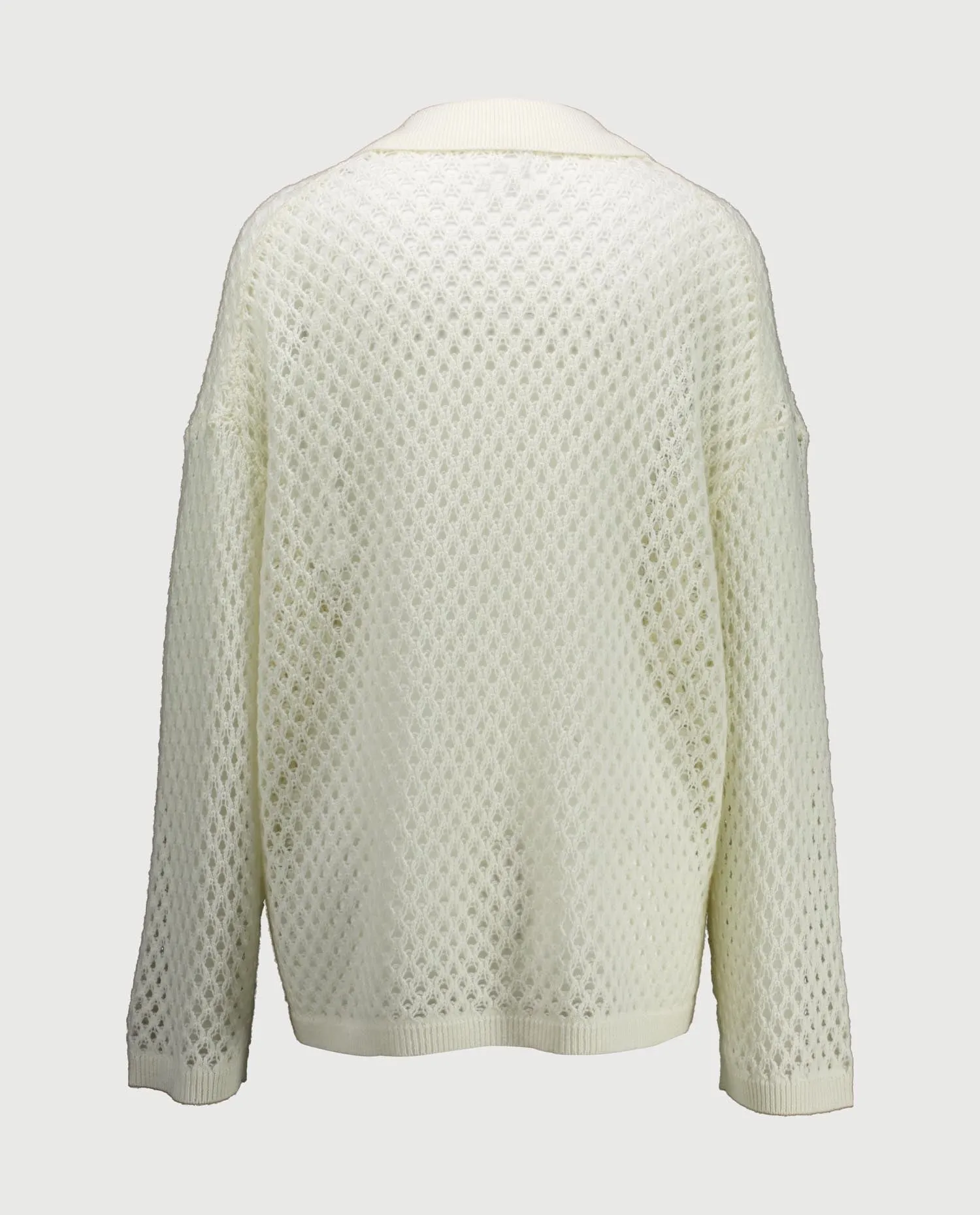 Woll-Mischung Pullover in Weiß sold by Allude product image thumbnail 2