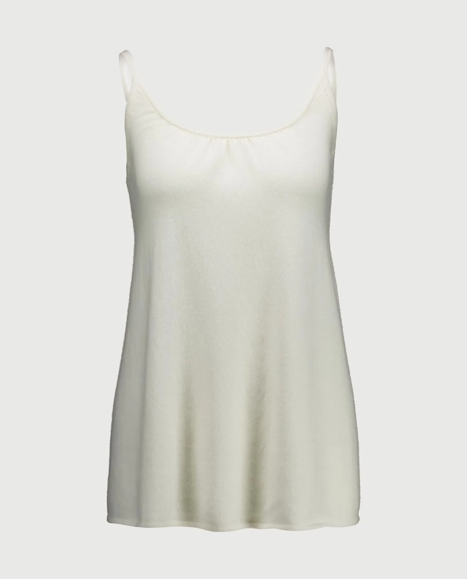 Cashmere Top in Weiß sold by Allude