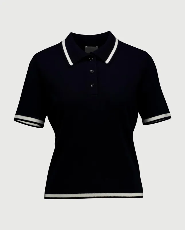 Cashmere Pullover in Navy made by Allude