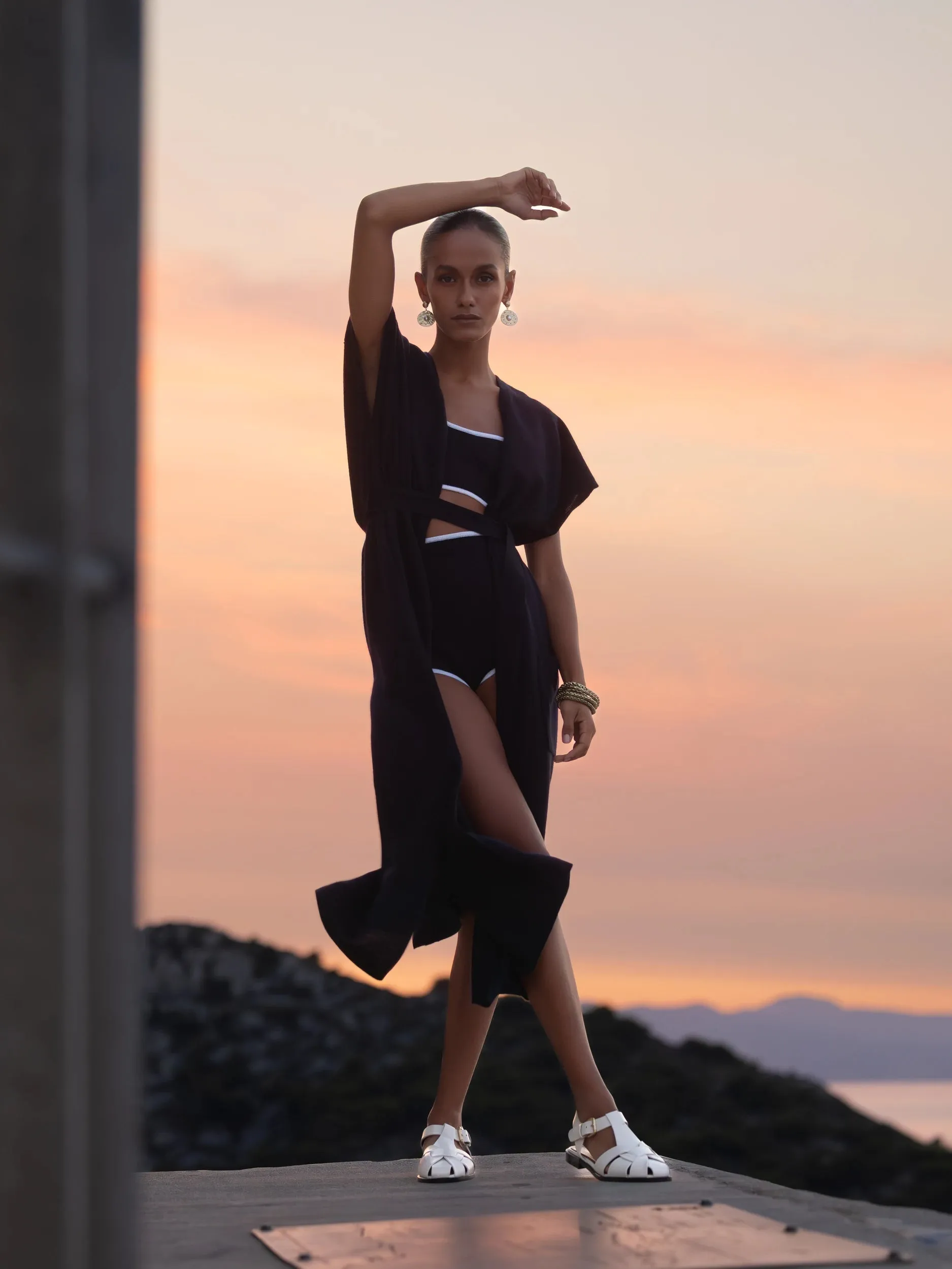 Cashmere kurze Hose in Navy sold by Allude product image thumbnail 4