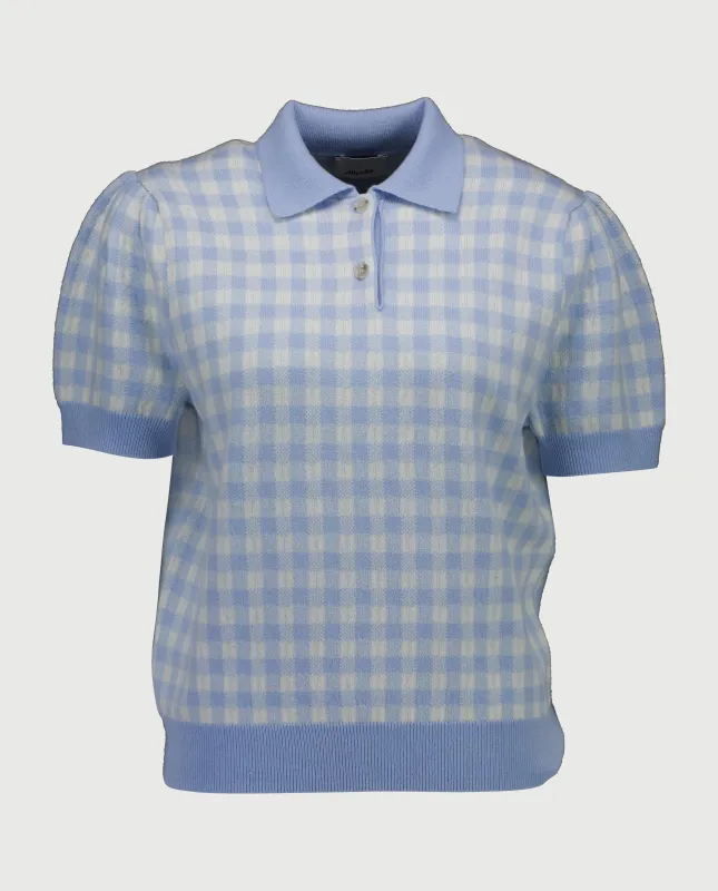 Woll-Mischung Pullover in Blau sold by Allude