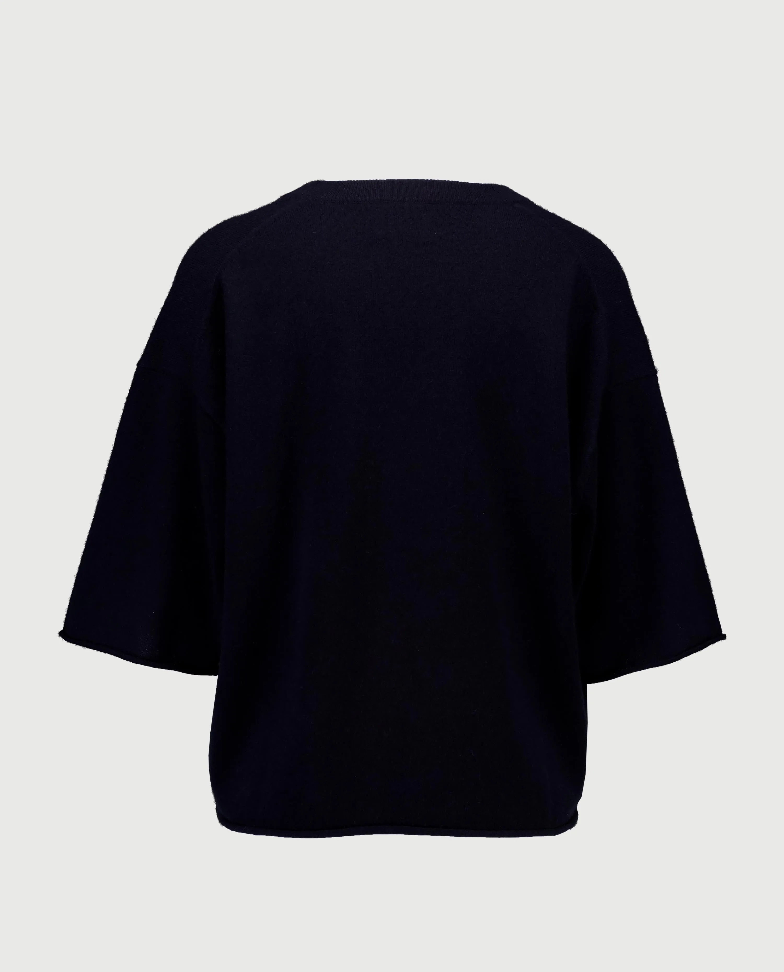 Cashmere Pullover in Navy sold by Allude product image thumbnail 2