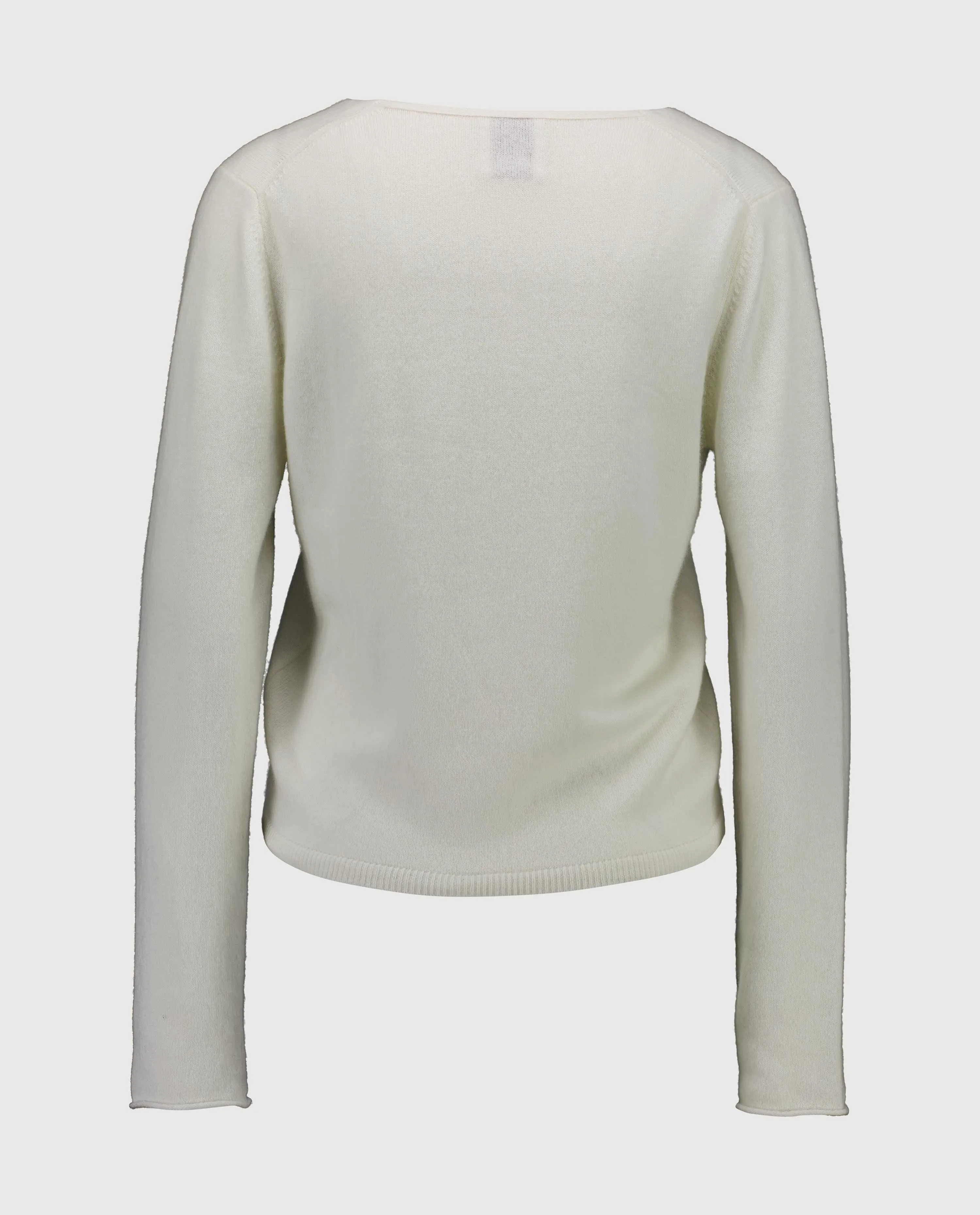 Cashmere Strickjacke in Weiß sold by Allude product image thumbnail 2