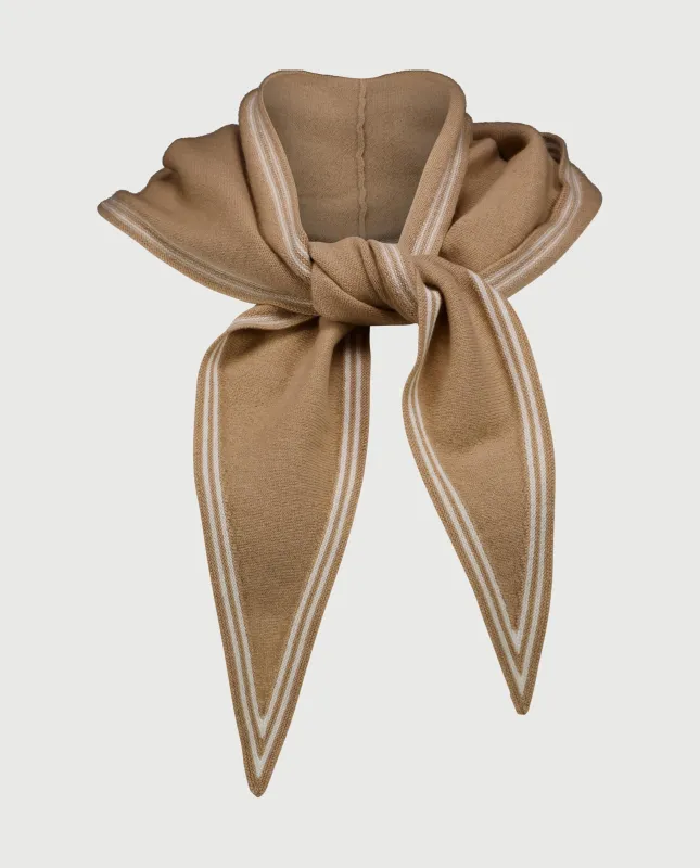 Cashmere Schal in Beige made by Allude