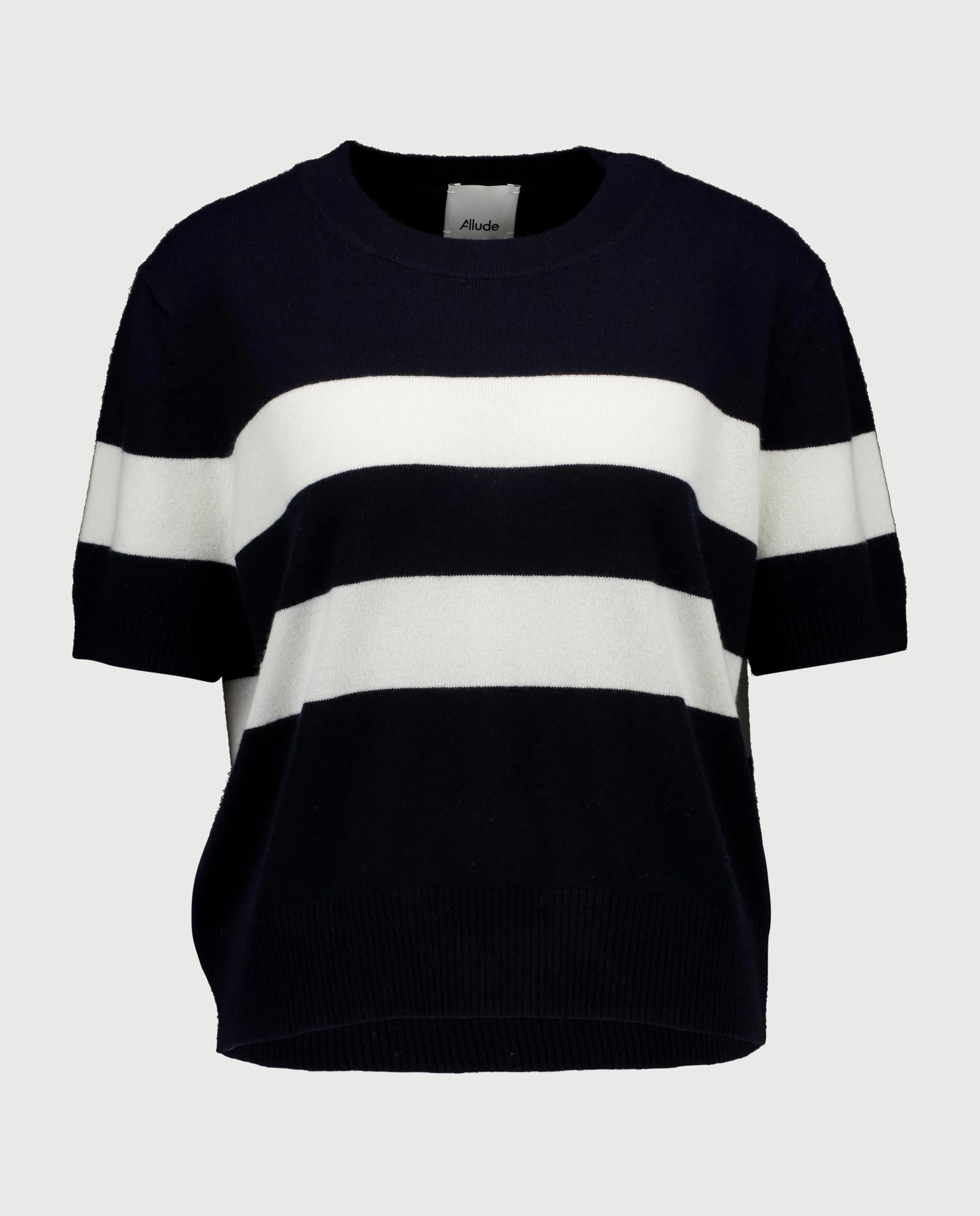 Cashmere Pullover in Navy sold by Allude