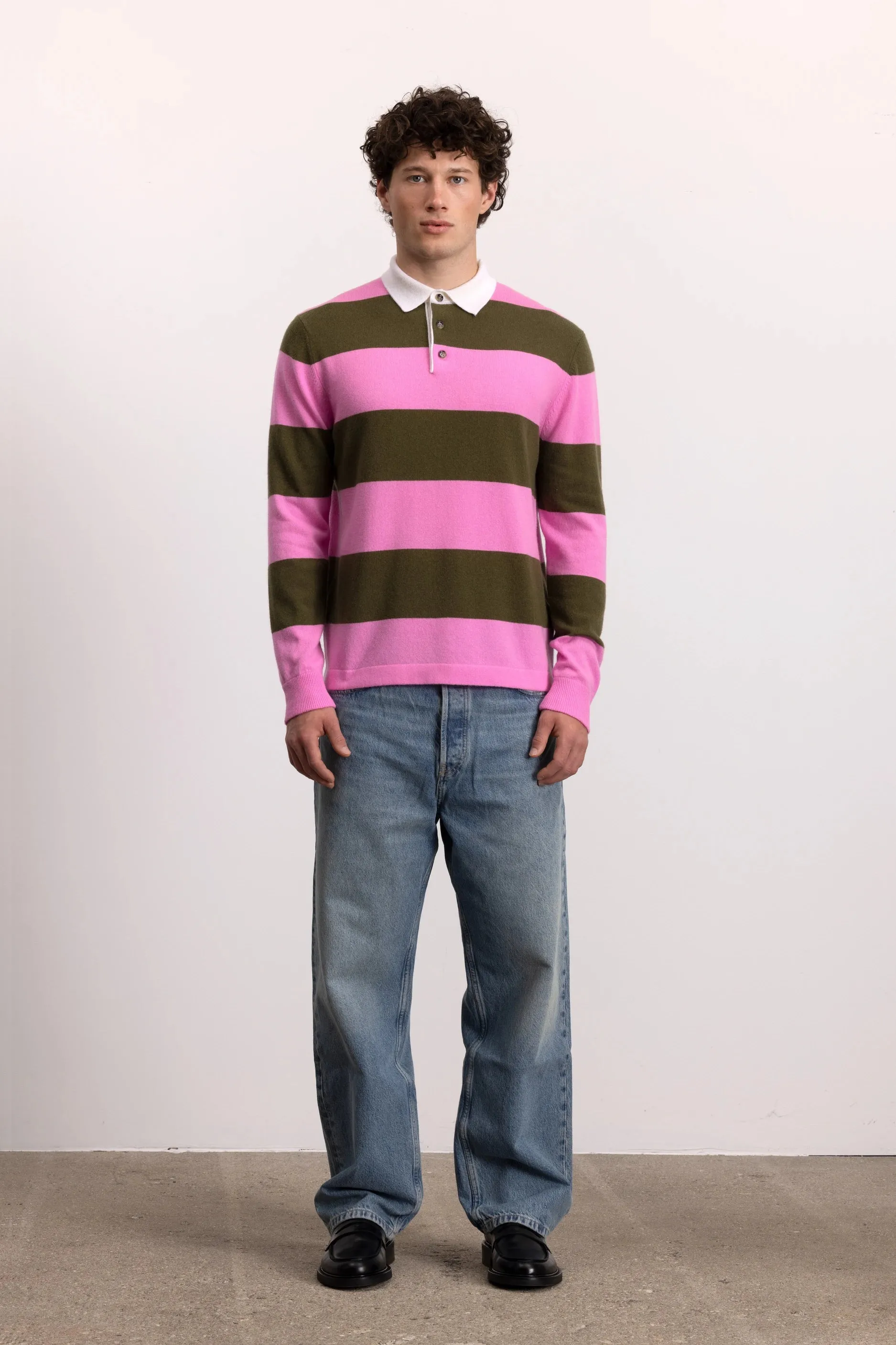 Woll-Mischung Pullover in Khaki sold by Allude product image thumbnail 5