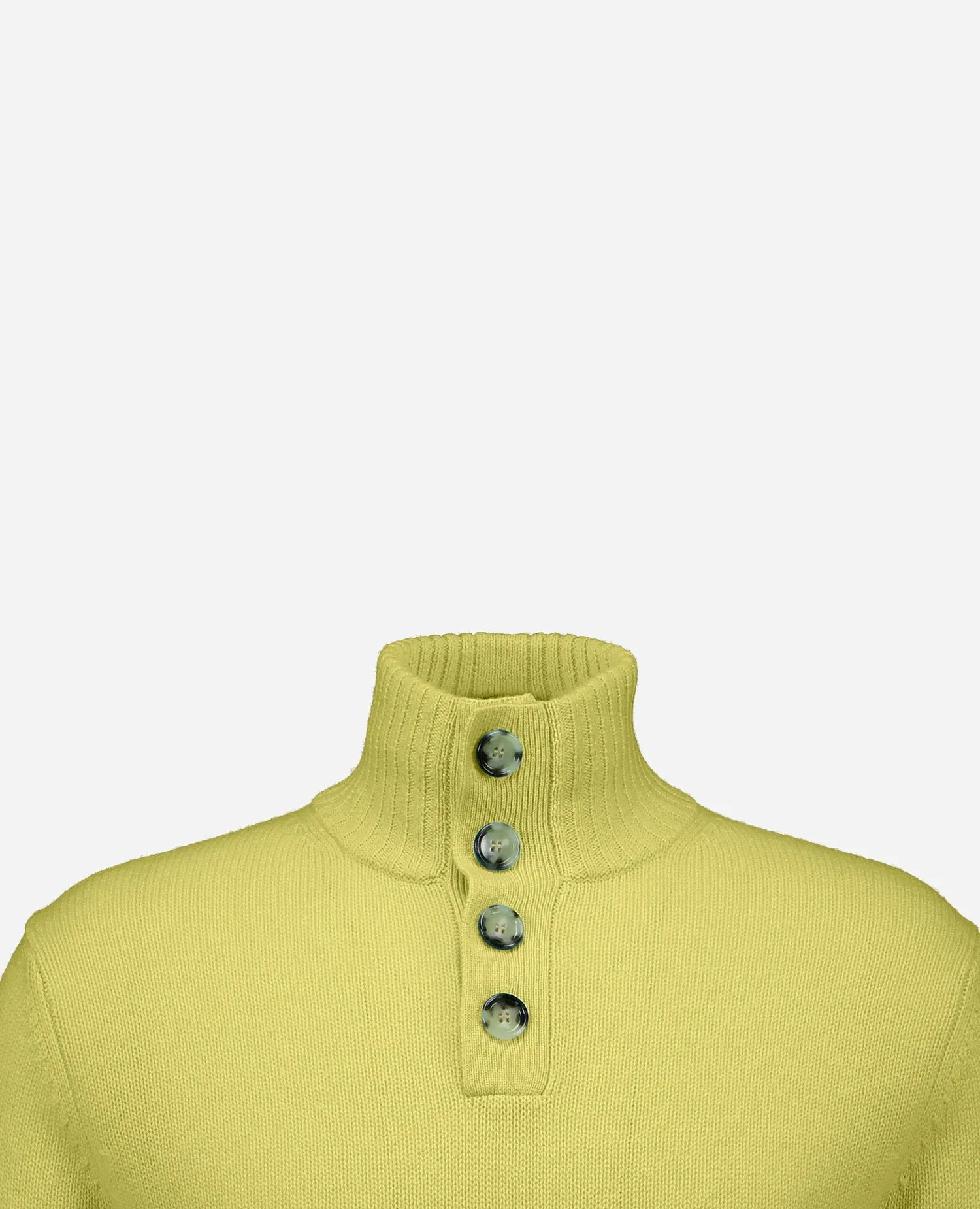 Woll-Mischung Strickjacke in Gelb sold by Allude product image thumbnail 3