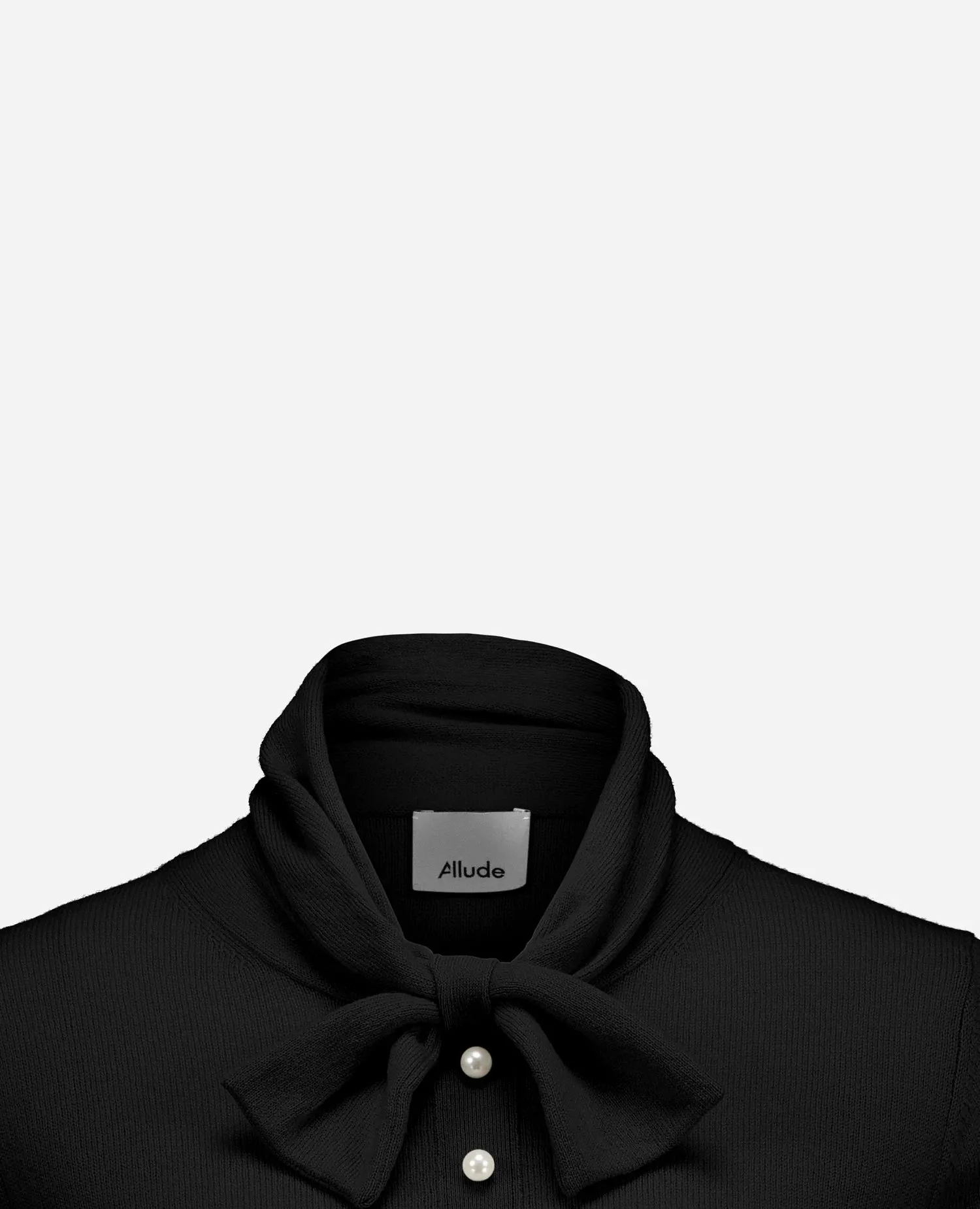 Woll-Mischung Pullover in Schwarz - Gerade Passform sold by Allude product image thumbnail 3