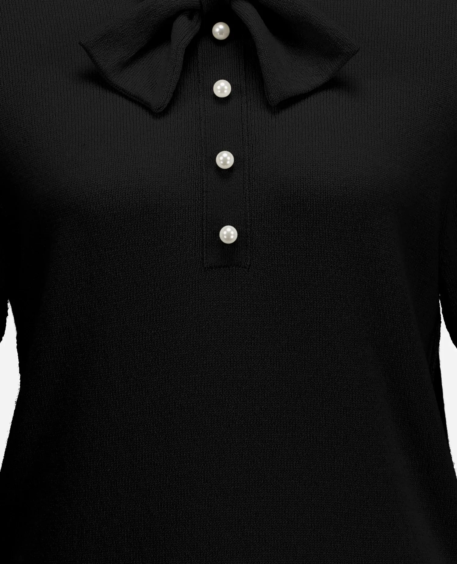 Woll-Mischung Pullover in Schwarz - Gerade Passform sold by Allude product image thumbnail 4