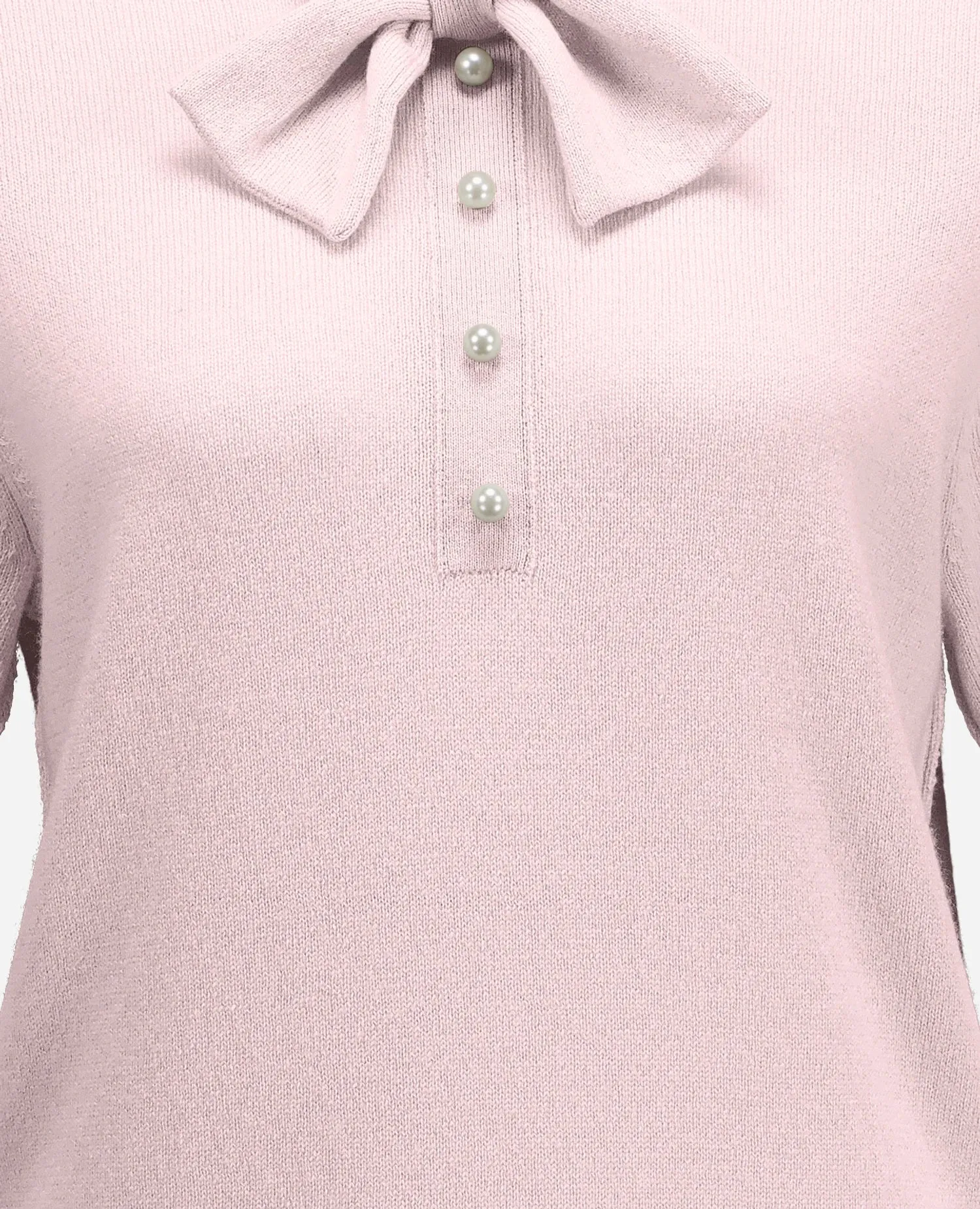 Woll-Mischung Pullover in Rose - Gerade Passform sold by Allude product image thumbnail 4