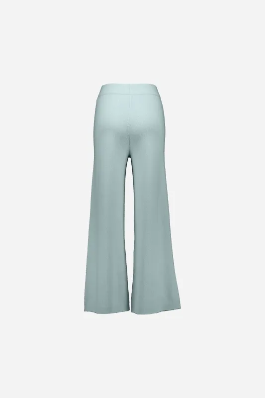 Woll-Mischung Hose in Blau made by Allude