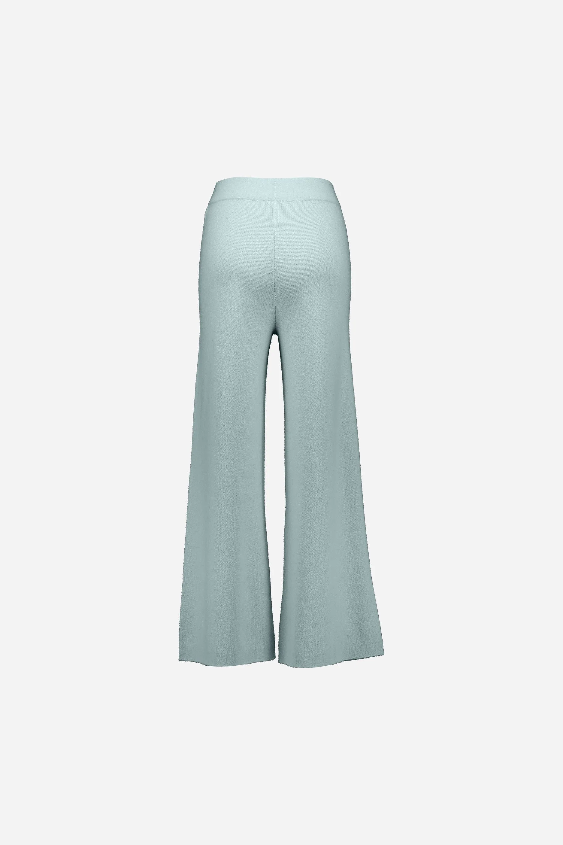 Woll-Mischung Hose in Blau sold by Allude