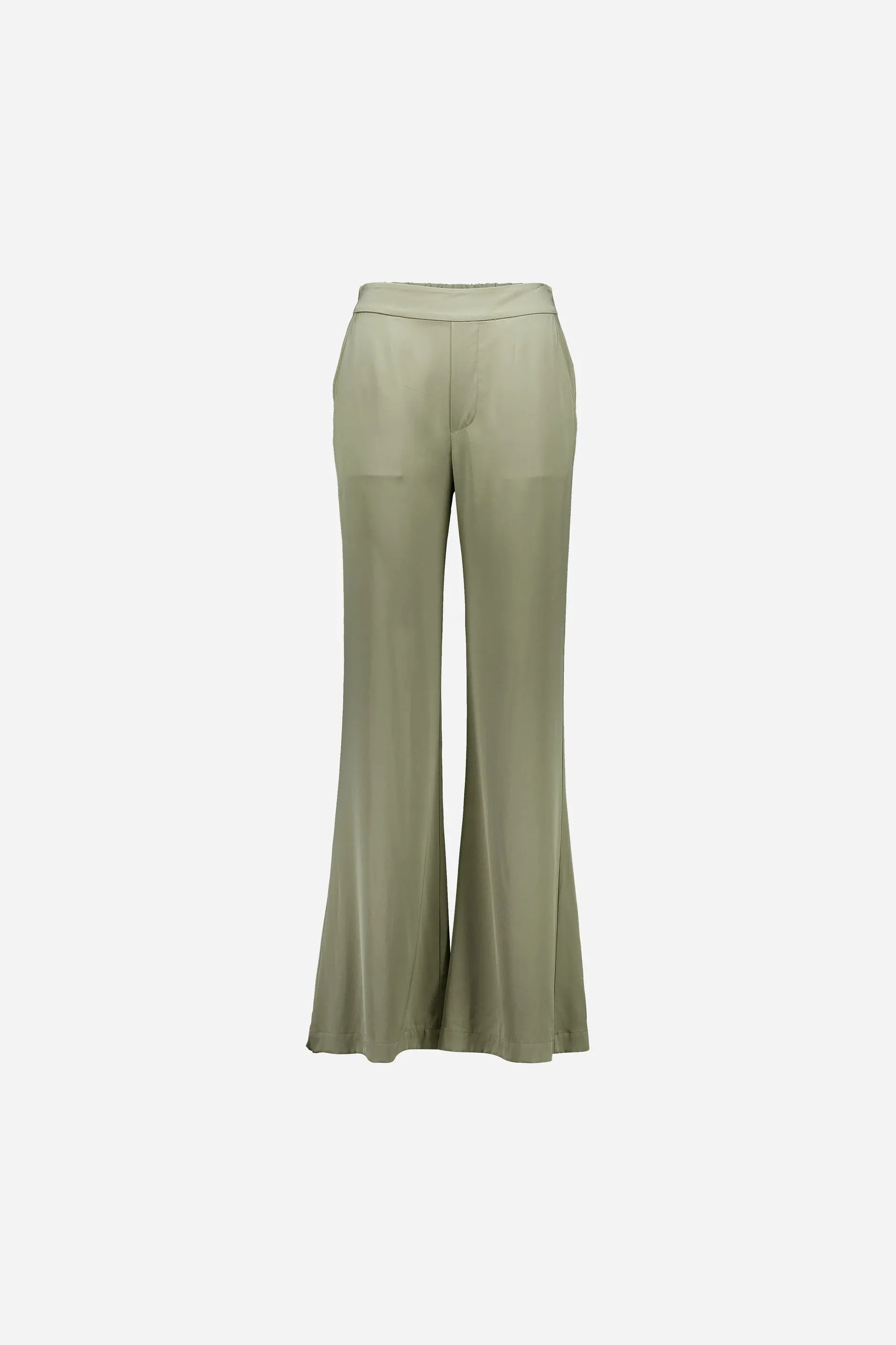 Seide Hose in Grün sold by Allude