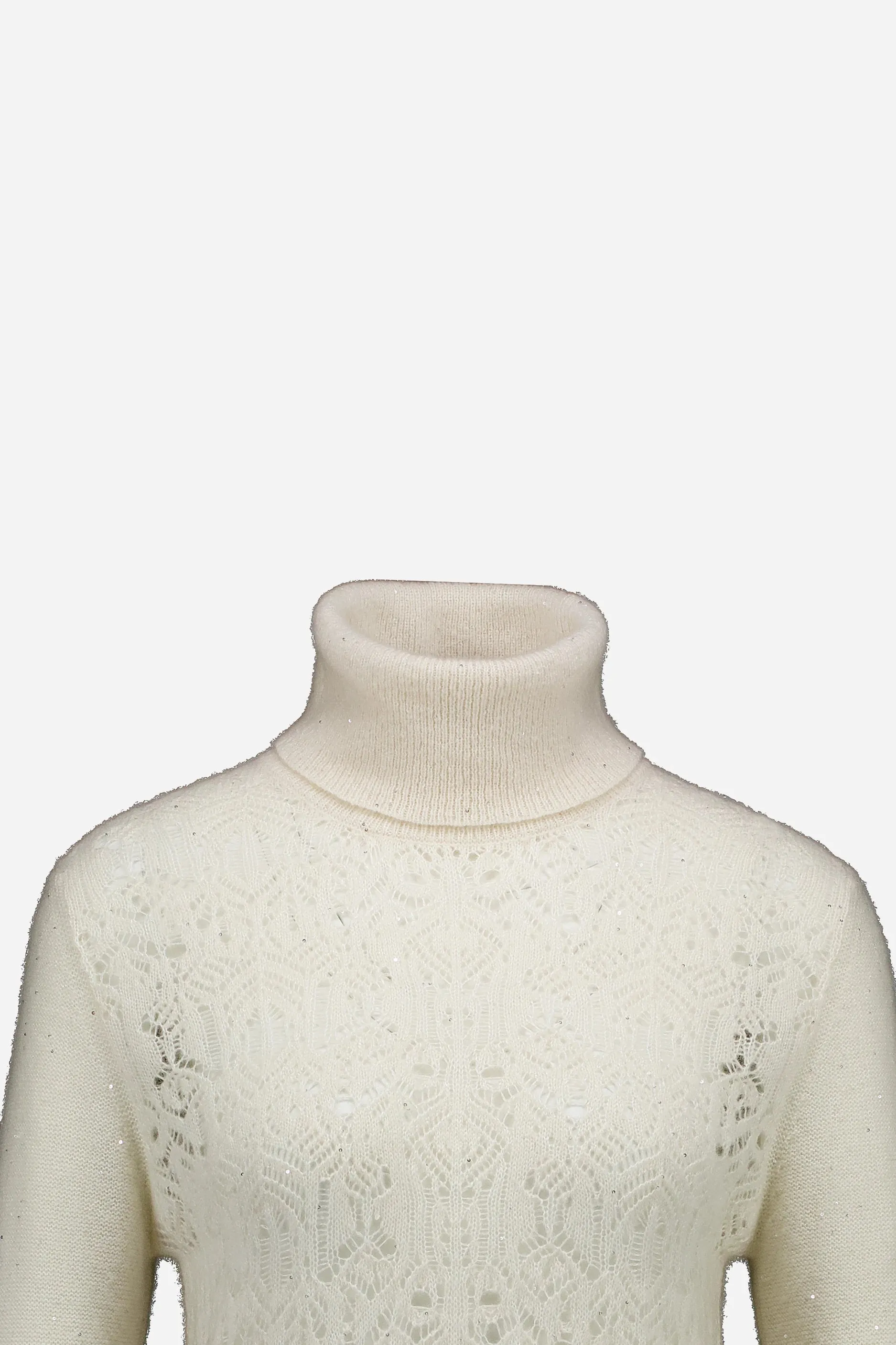 Cashmere Mischung Pullover in Weiß sold by Allude product image thumbnail 5