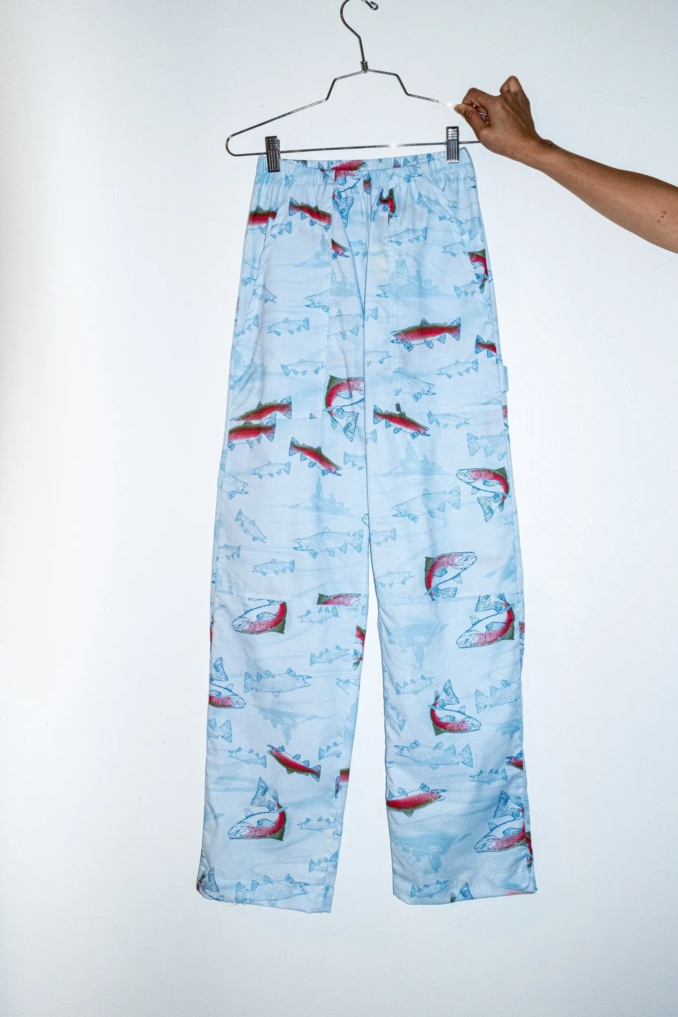 Sunny Pants in Fish Print sold by et Tigre