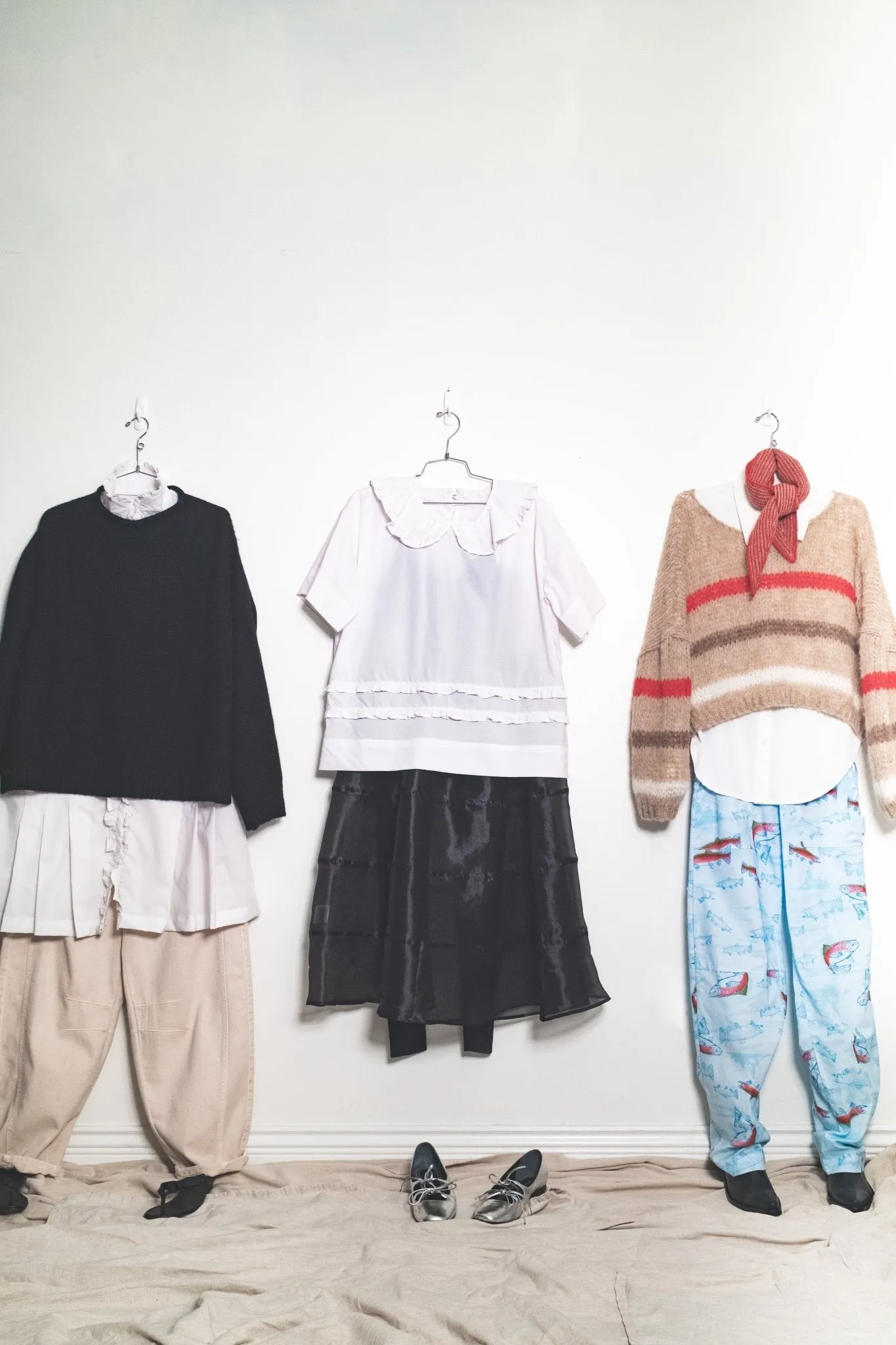 Soleil Skirt in Black Sheer sold by et Tigre product image thumbnail 4