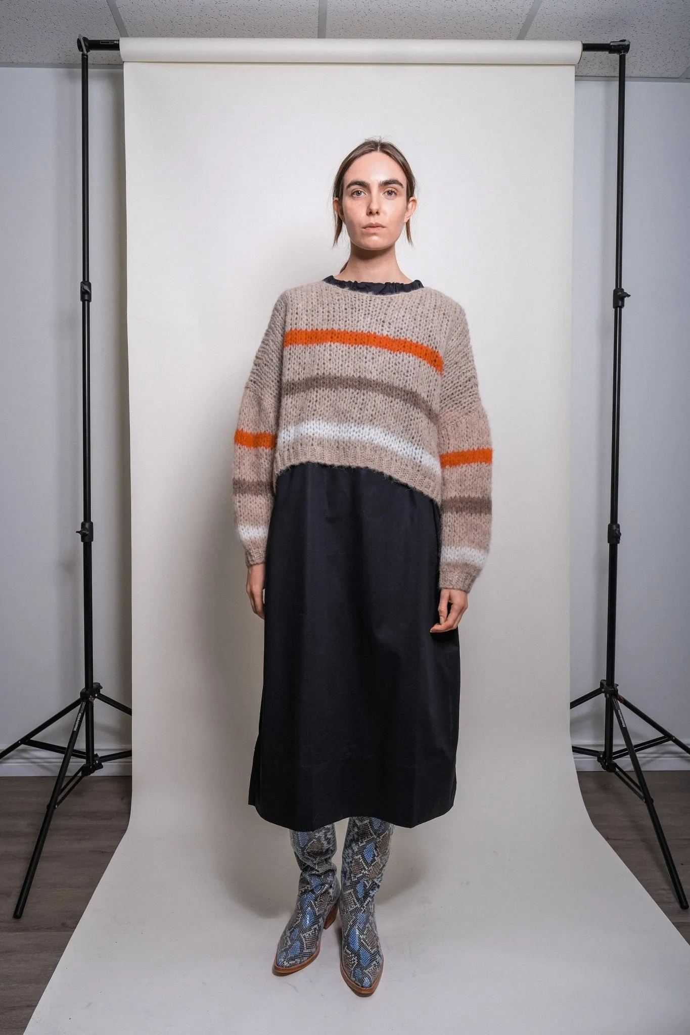 Sienna Knit Sweater in Stripe sold by et Tigre product image thumbnail 2