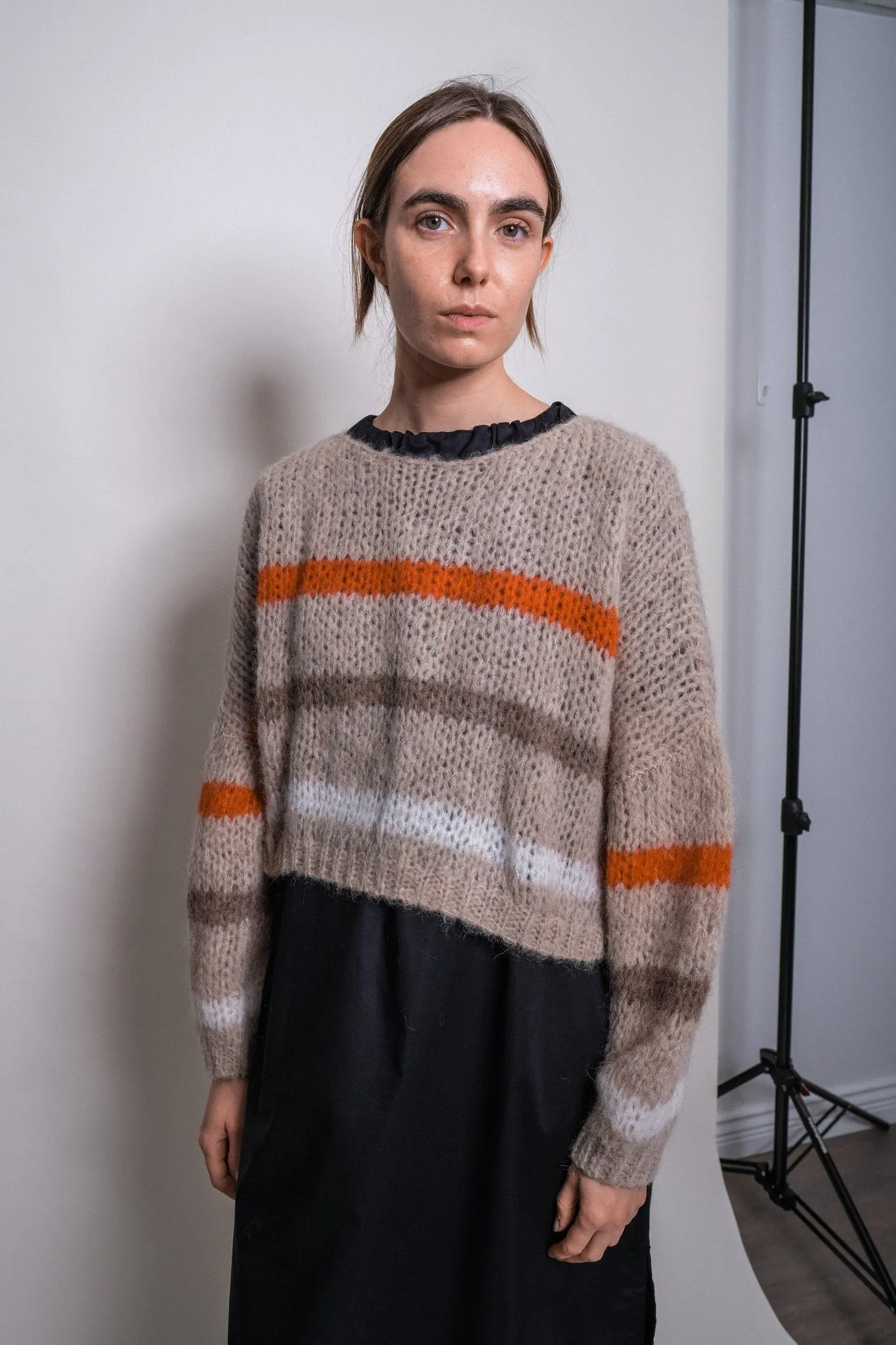Sienna Knit Sweater in Stripe sold by et Tigre product image thumbnail 3