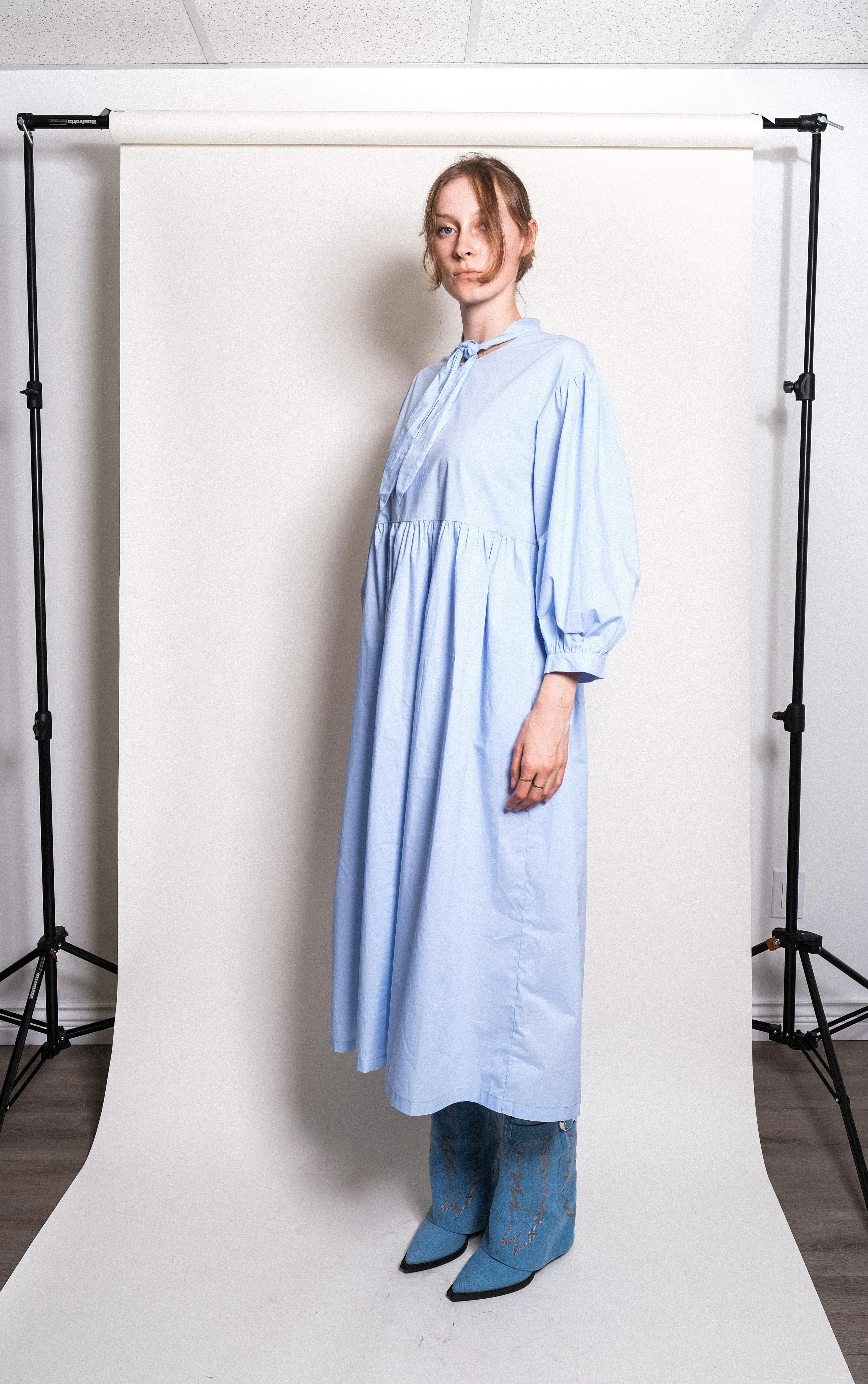 Therise Dress in Light Blue sold by et Tigre product image thumbnail 3
