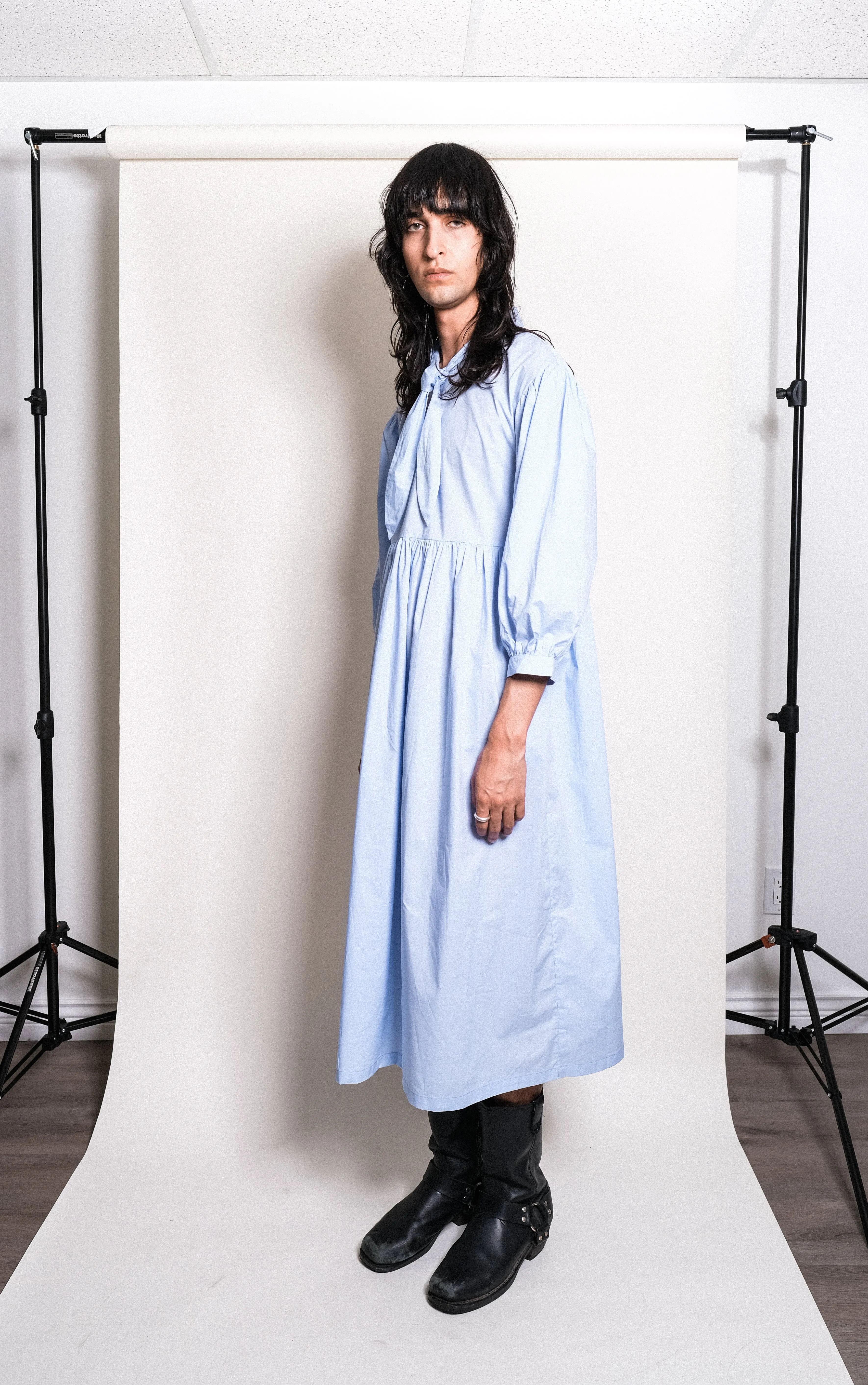 Therise Dress in Light Blue sold by et Tigre product image thumbnail 2