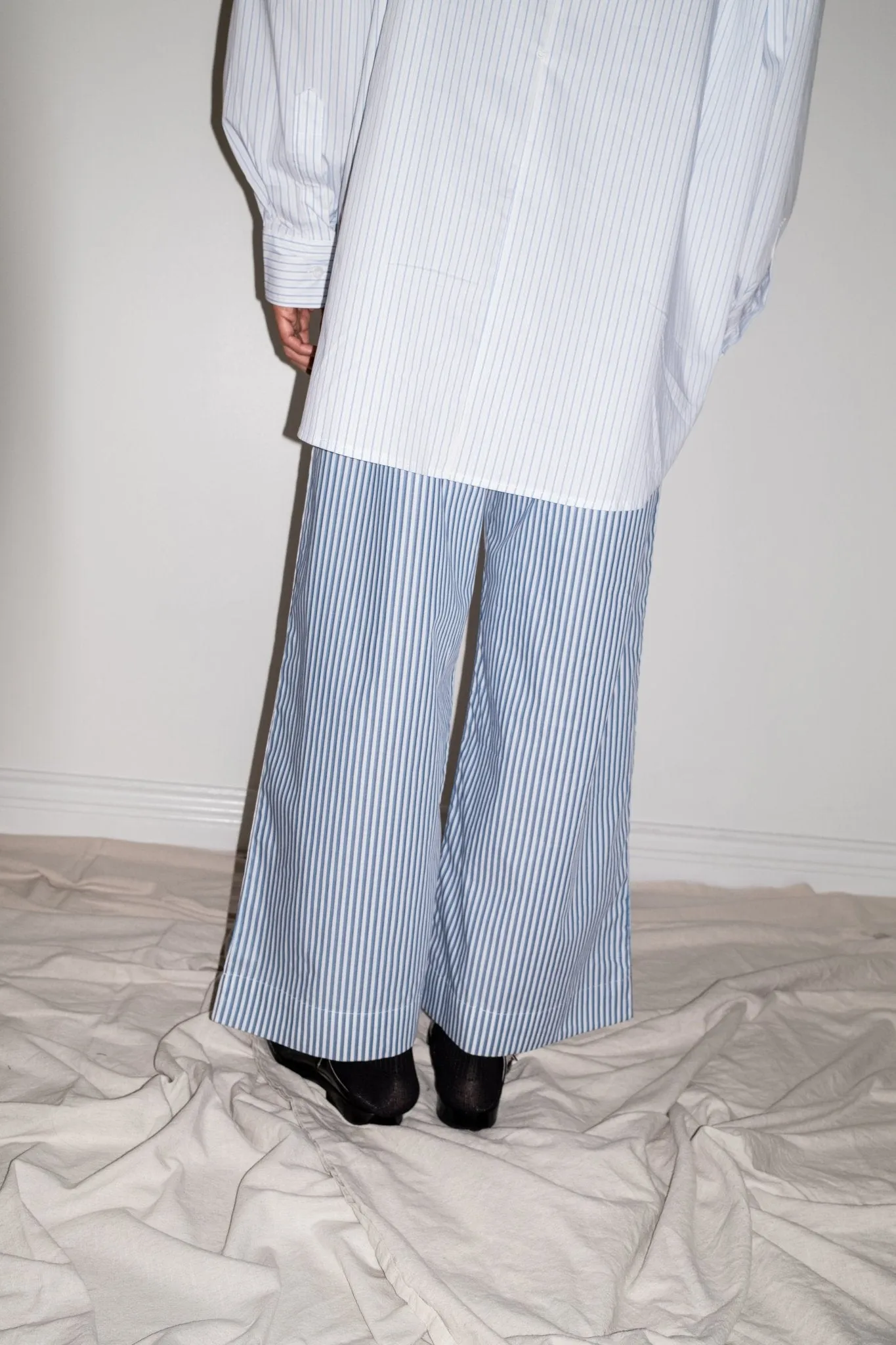 Wayne Pant in Blue + Multi Stripe sold by et Tigre product image thumbnail 4