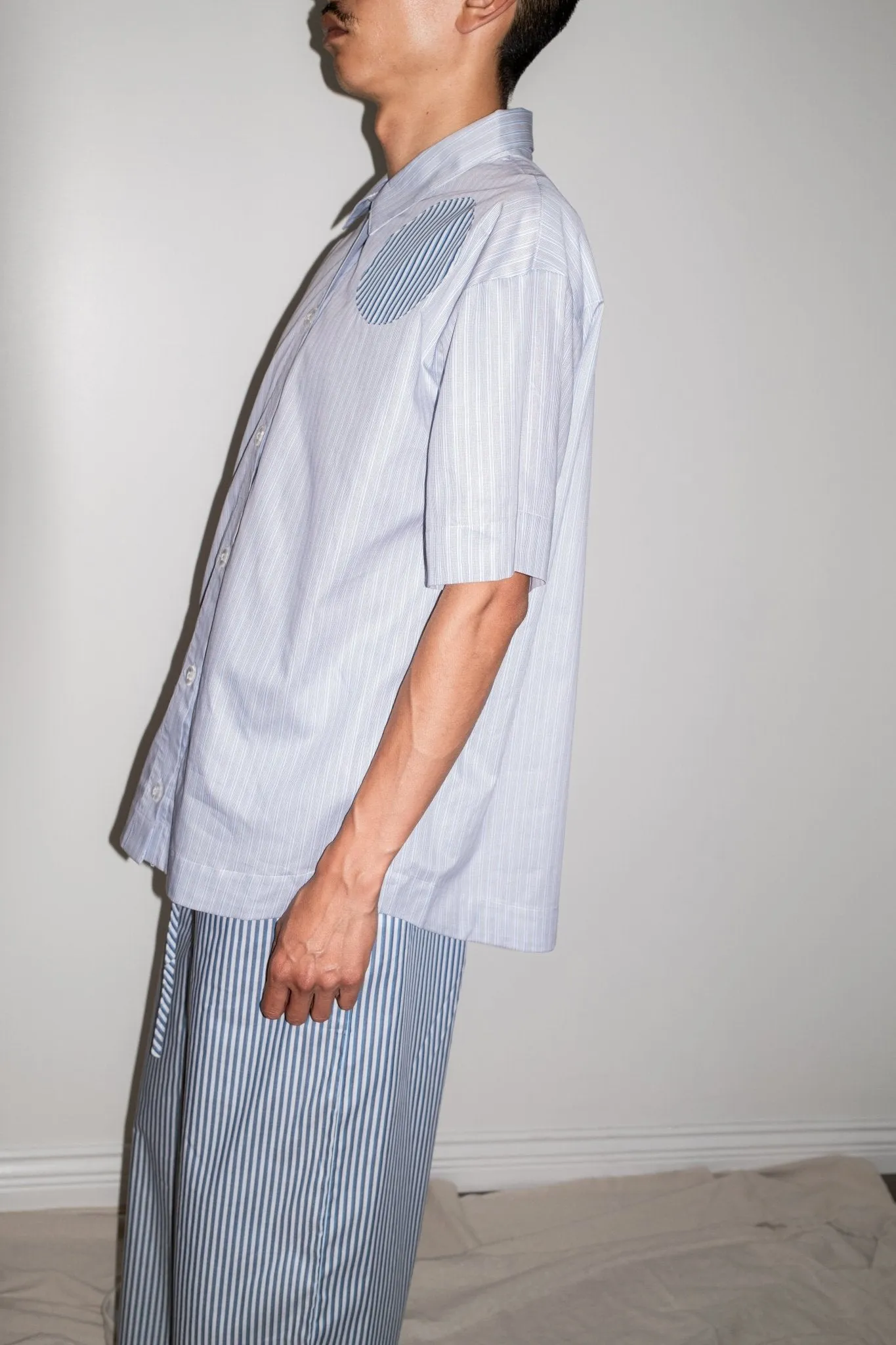 Jeff Top in Blue + Multi Stripe sold by et Tigre product image thumbnail 4