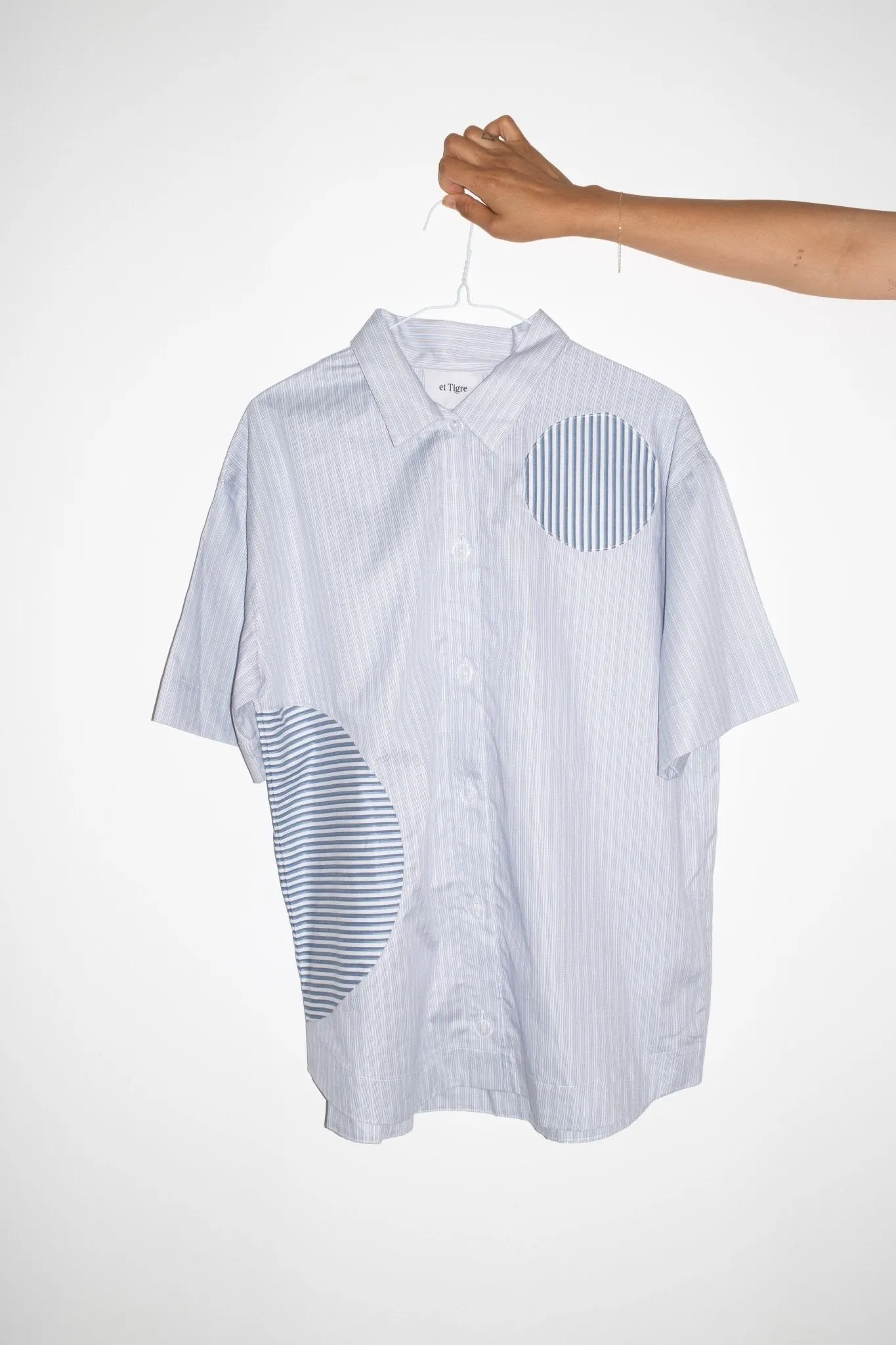 Jeff Top in Blue + Multi Stripe sold by et Tigre product image thumbnail 2