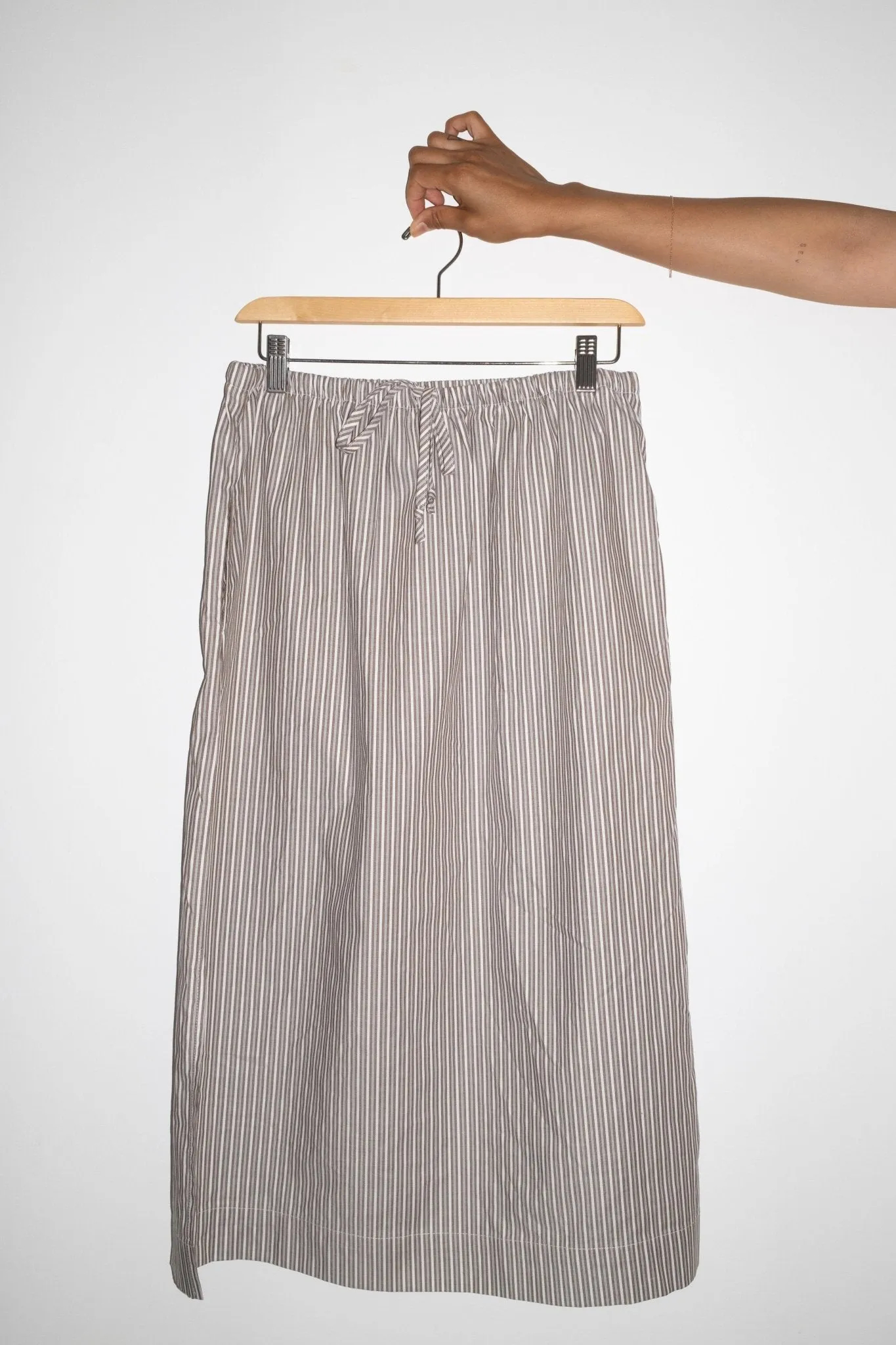 Cruz Skirt in Brown + Multi Stripe sold by et Tigre