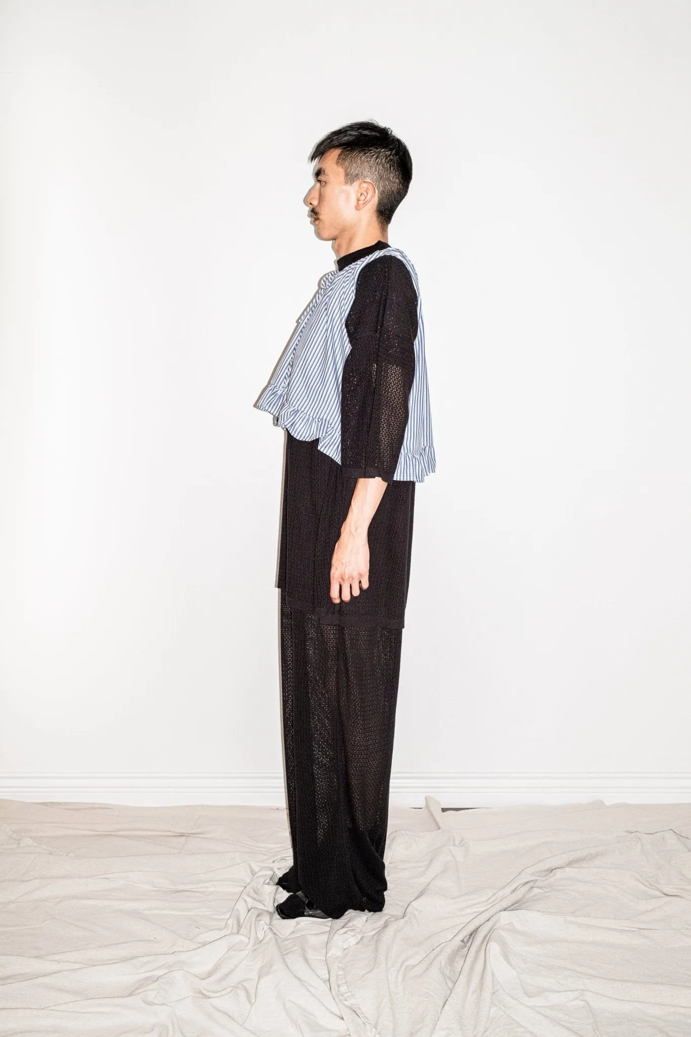 Gari Top in Blue + Multi Stripe sold by et Tigre product image thumbnail 3