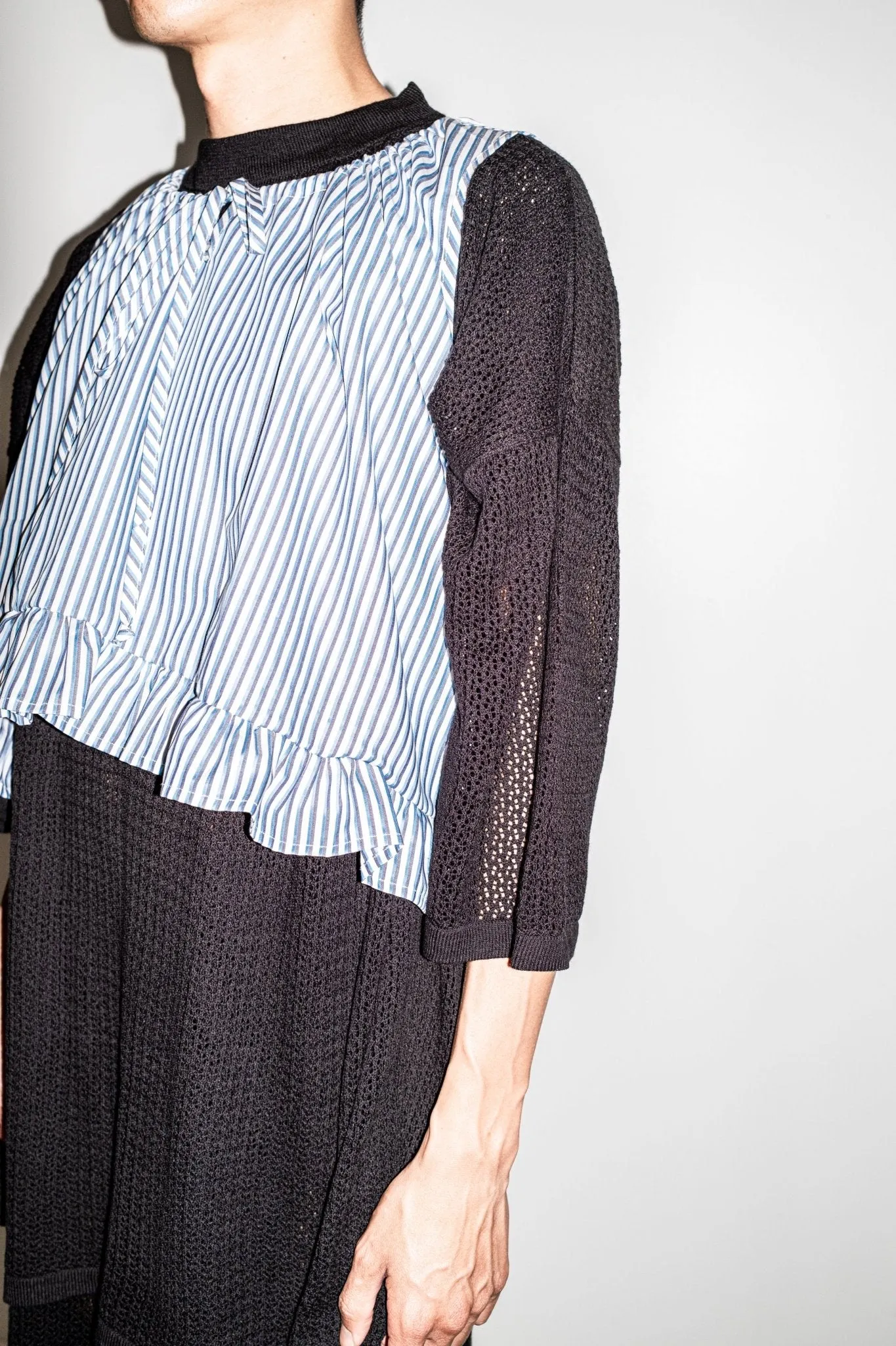 Gari Top in Blue + Multi Stripe sold by et Tigre product image thumbnail 4