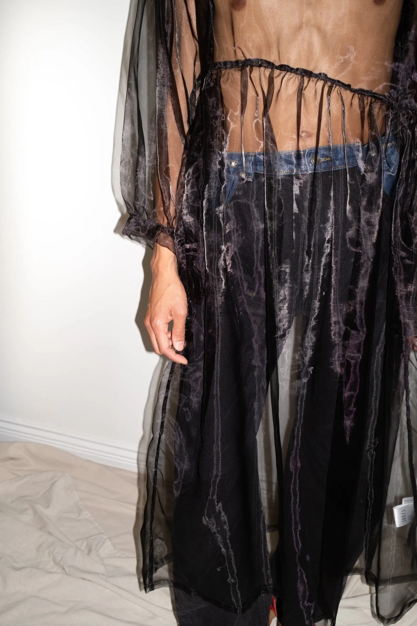 Jayme Dress in Black Organza sold by et Tigre product image thumbnail 5
