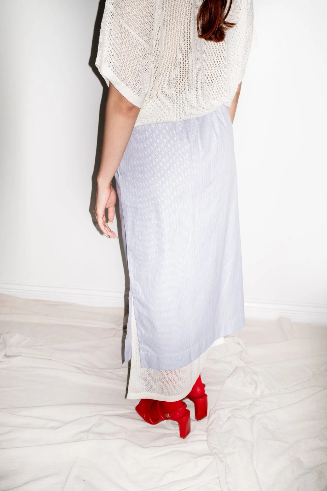 Ivy Knit Dress in Cream sold by et Tigre product image thumbnail 3