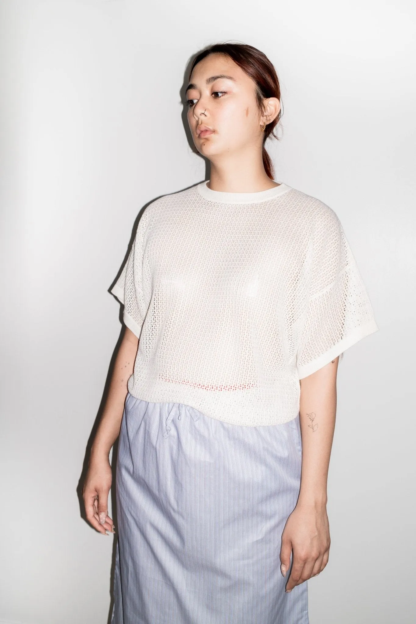 Ivy Knit Dress in Cream sold by et Tigre product image thumbnail 4